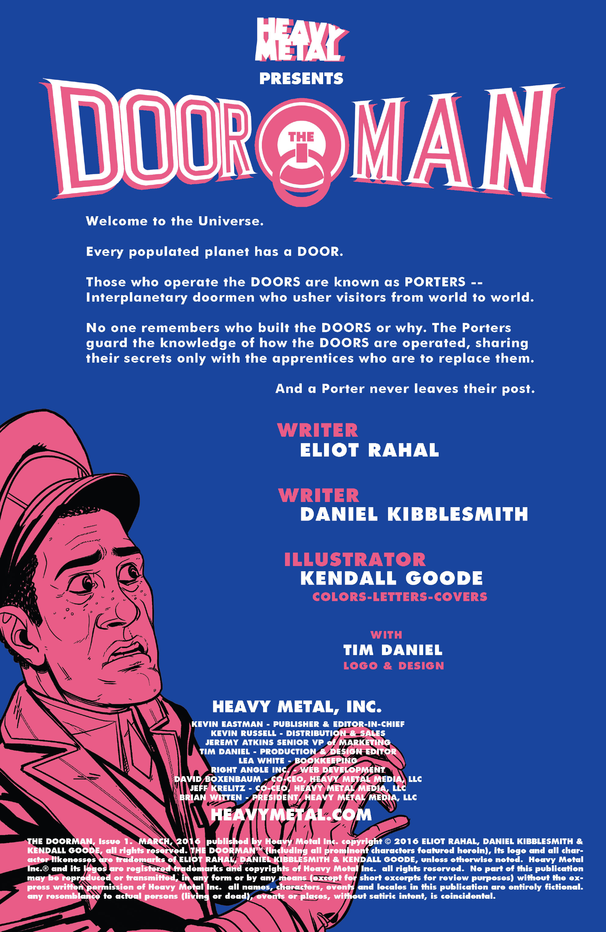 Read online The Doorman comic -  Issue #1 - 2