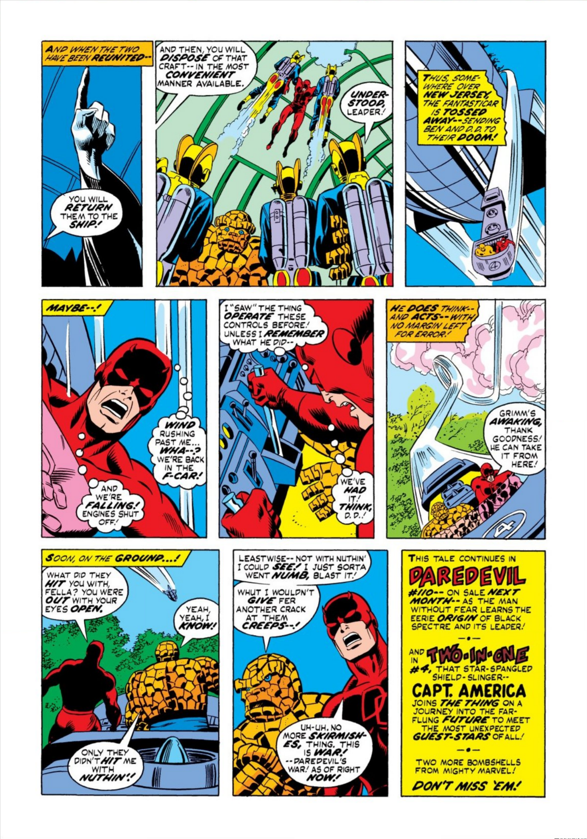 Read online Marvel Masterworks: Marvel Two-In-One comic -  Issue # TPB 1 (Part 2) - 6