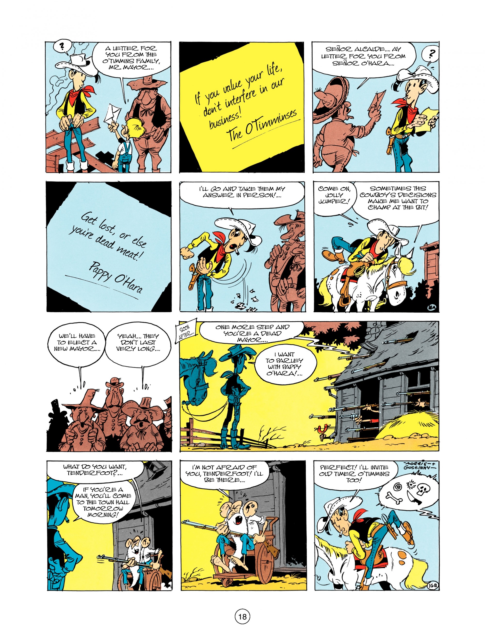 Read online A Lucky Luke Adventure comic -  Issue #12 - 18