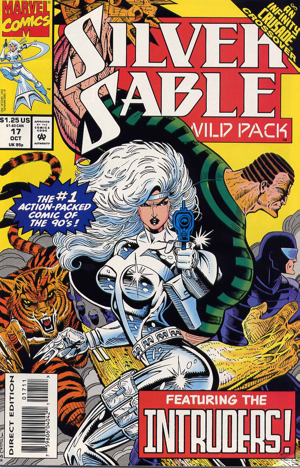 Read online Silver Sable and the Wild Pack comic -  Issue #17 - 1