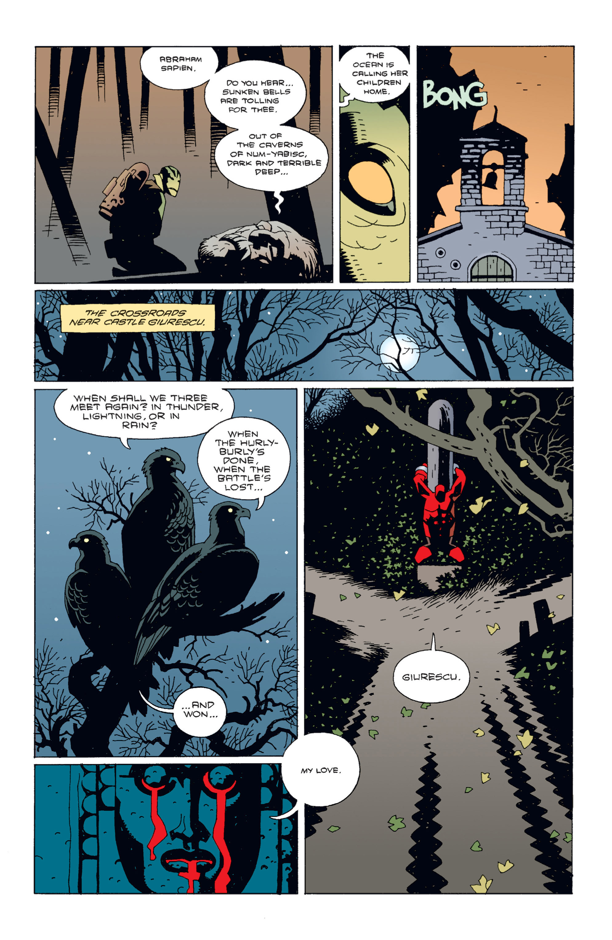 Read online Hellboy comic -  Issue #2 - 114