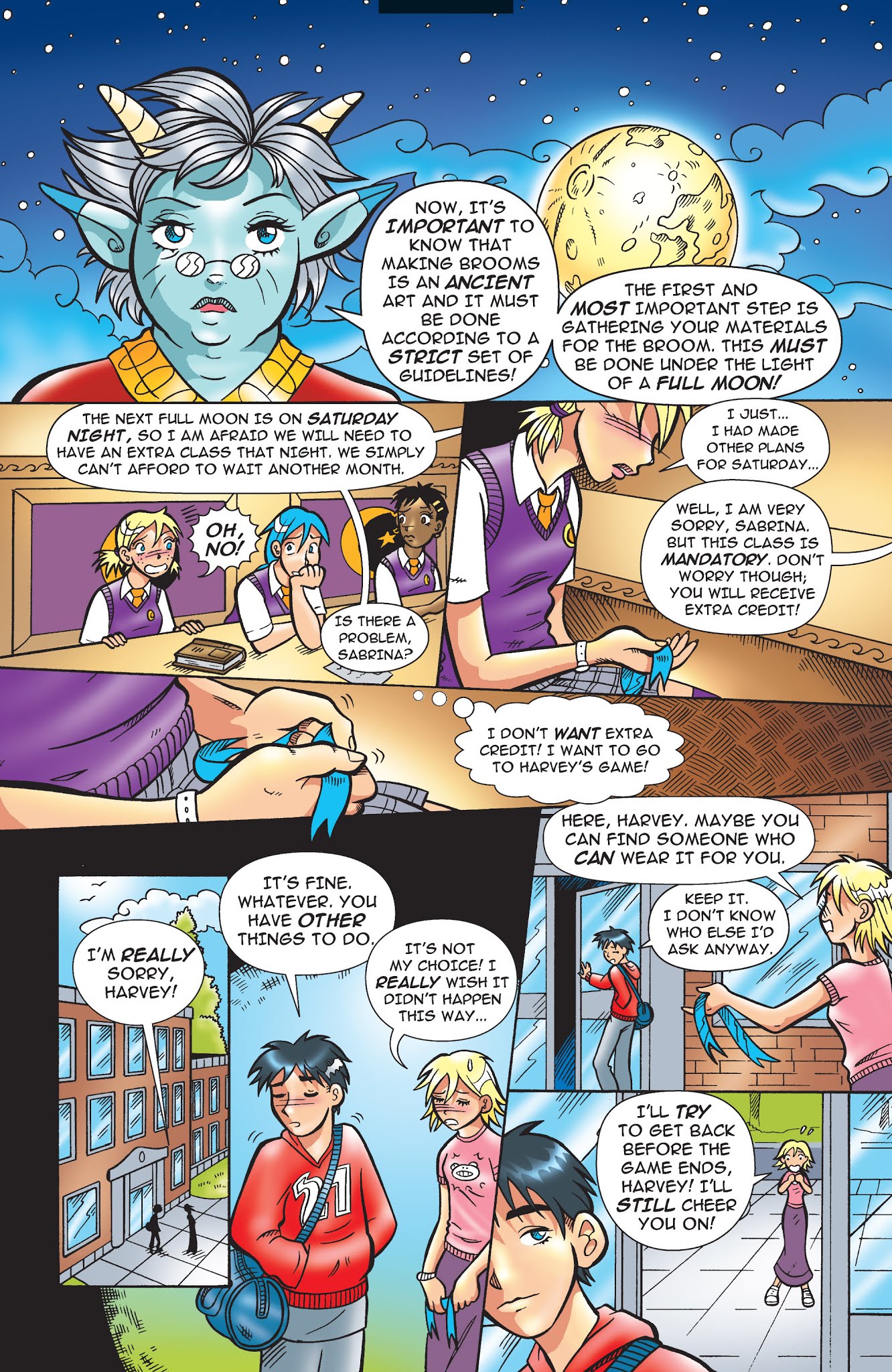 Read online Sabrina the Teenage Witch (2000) comic -  Issue #59 - 7