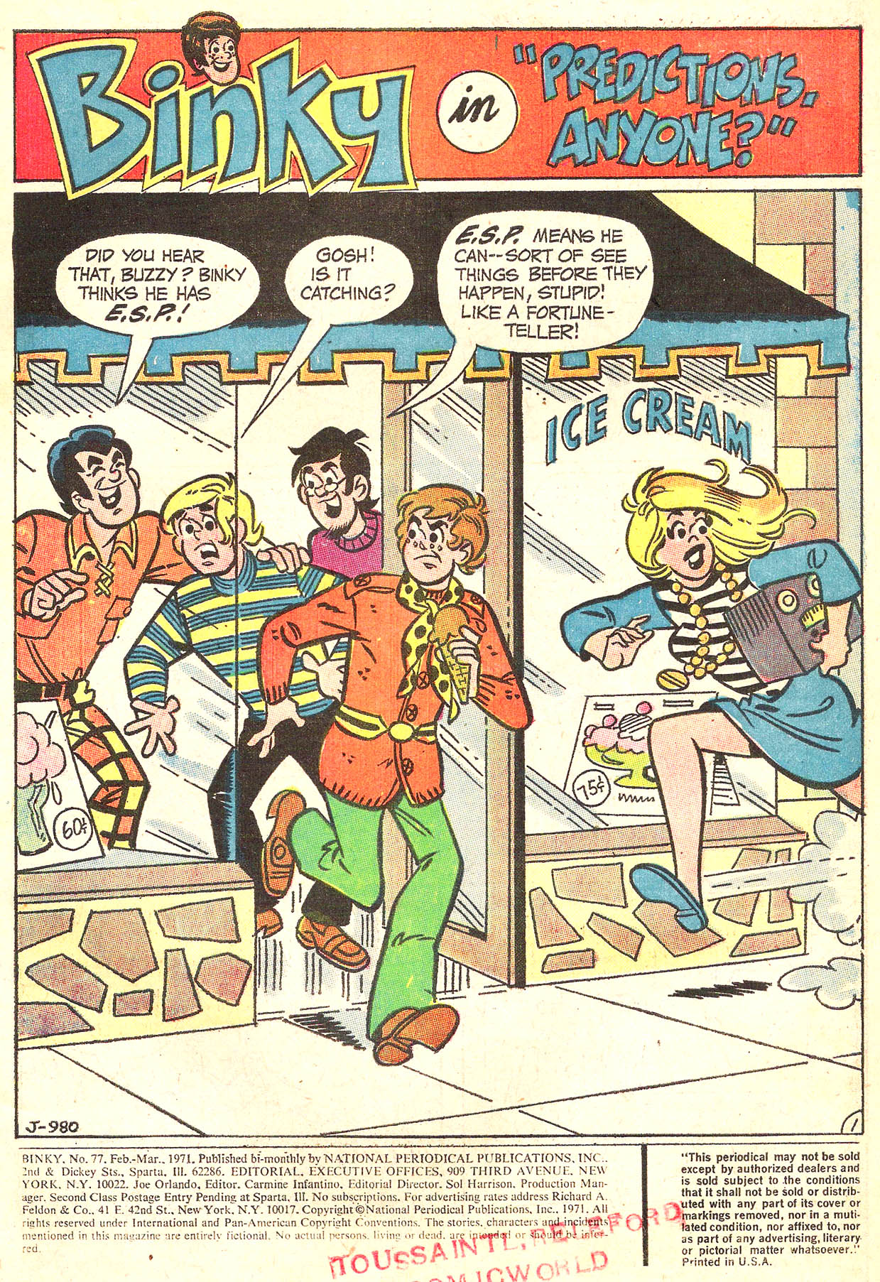 Read online Binky comic -  Issue #77 - 3