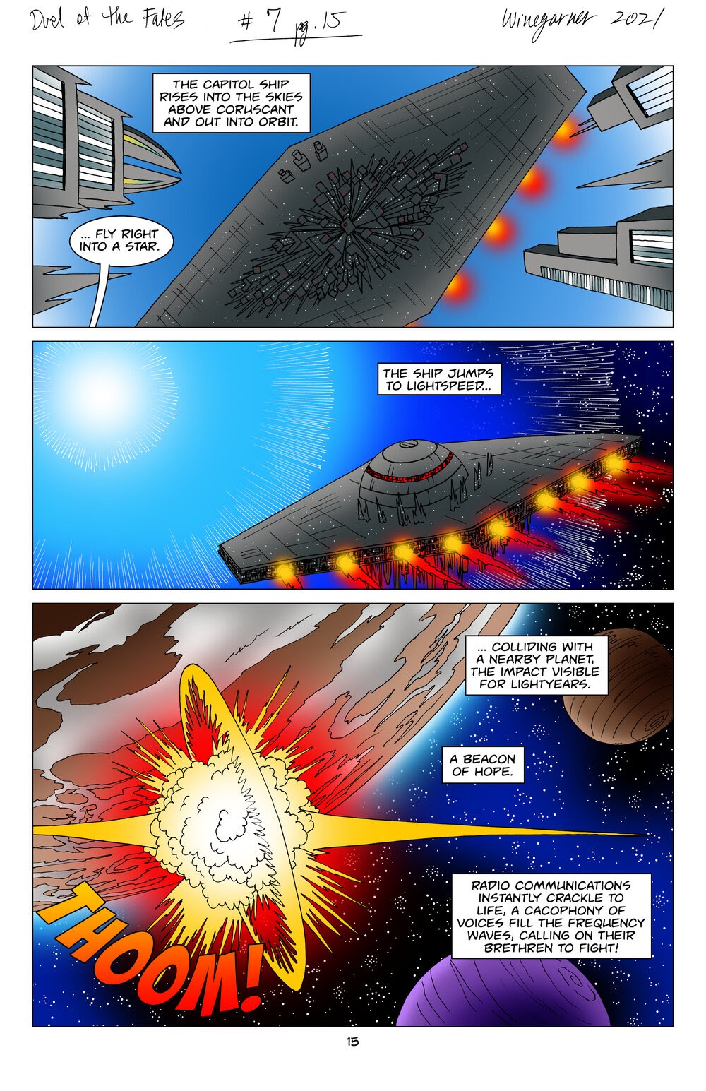 Read online Star Wars: Duel of the Fates comic -  Issue #7 - 16