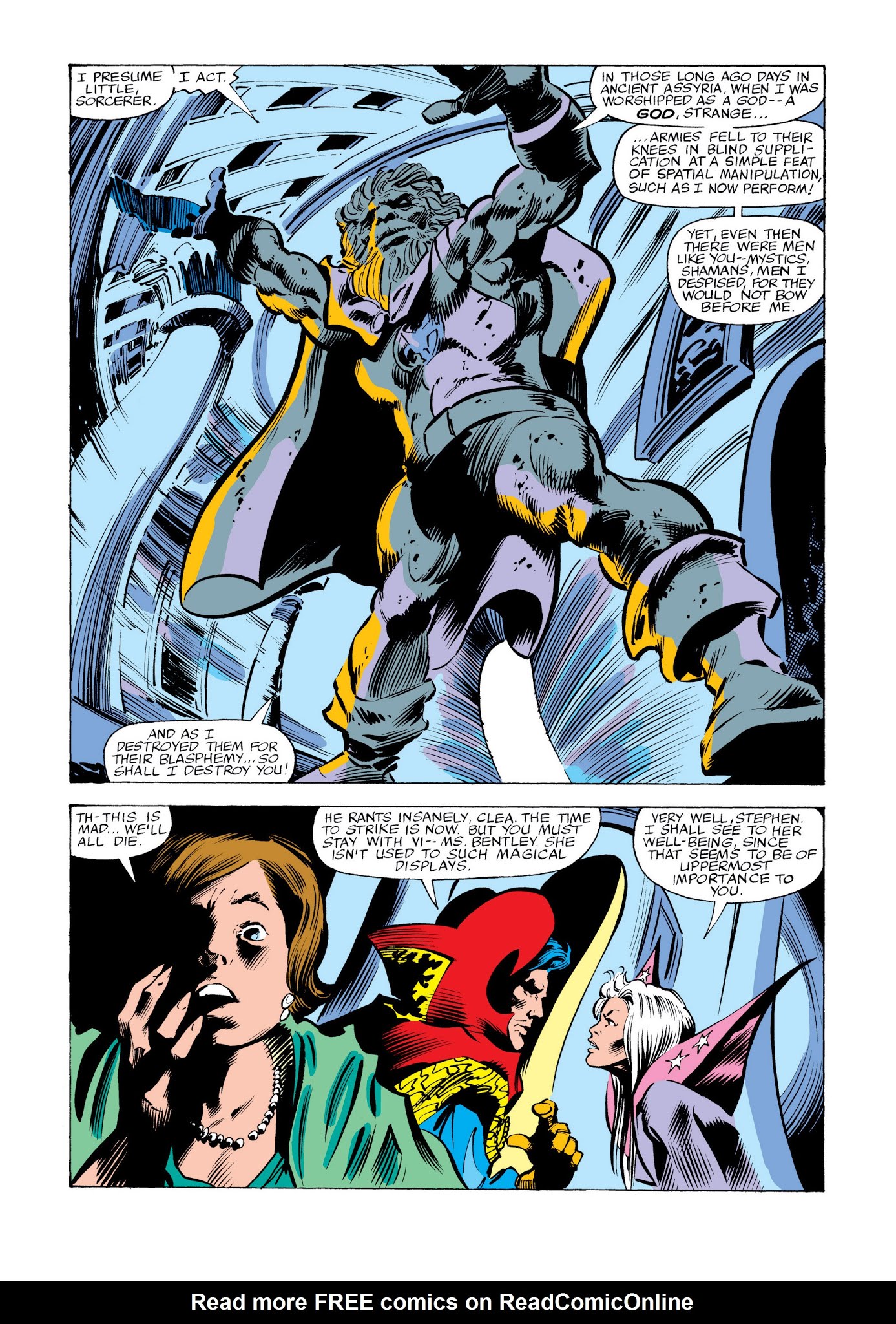 Read online Marvel Masterworks: Doctor Strange comic -  Issue # TPB 7 (Part 3) - 67