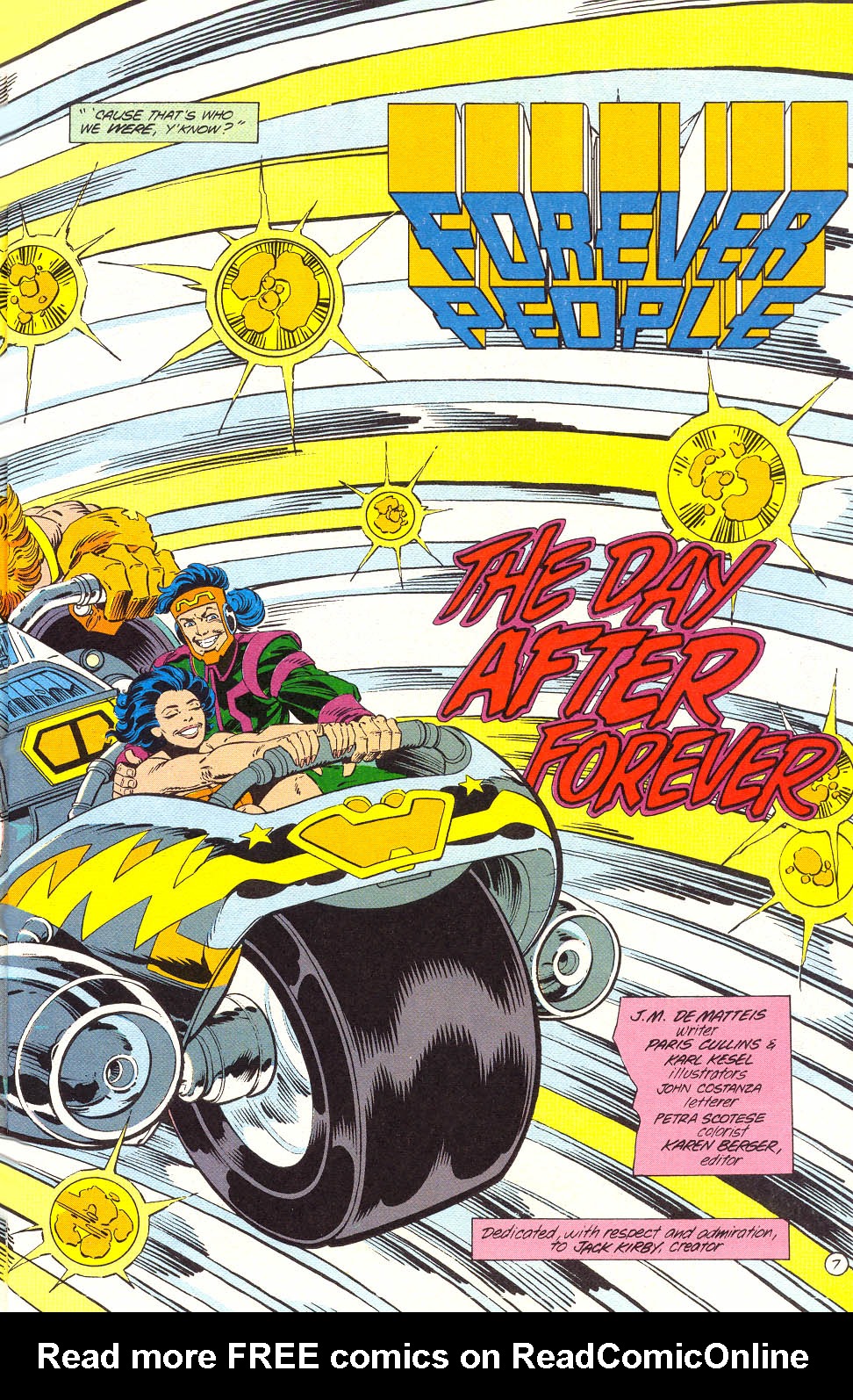 Read online Forever People (1988) comic -  Issue #1 - 10