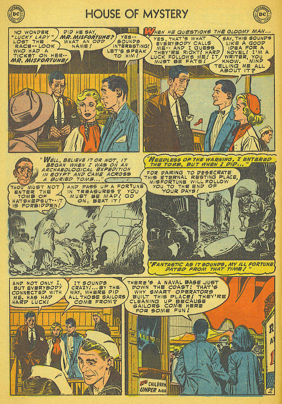 Read online House of Mystery (1951) comic -  Issue #33 - 4