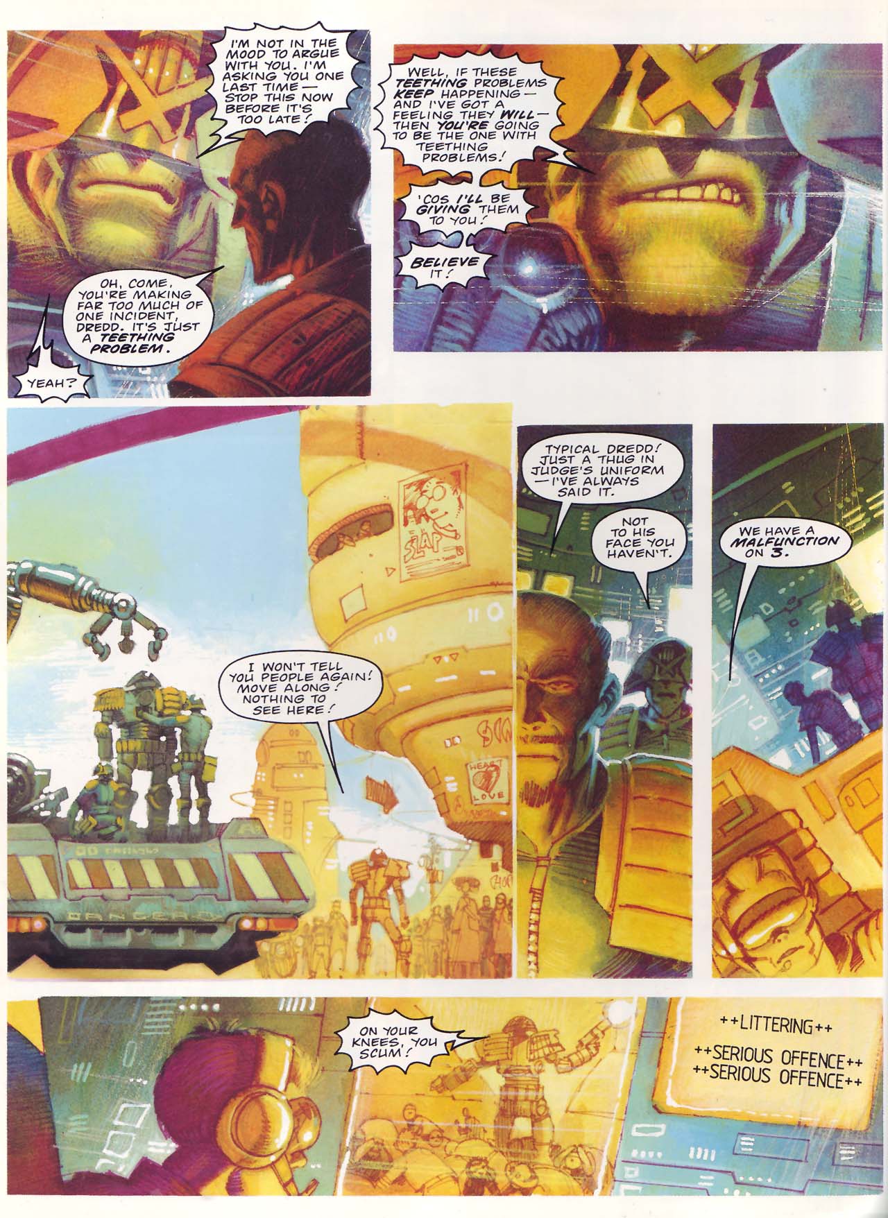 Read online Judge Dredd: Mechanismo comic -  Issue # TPB - 35