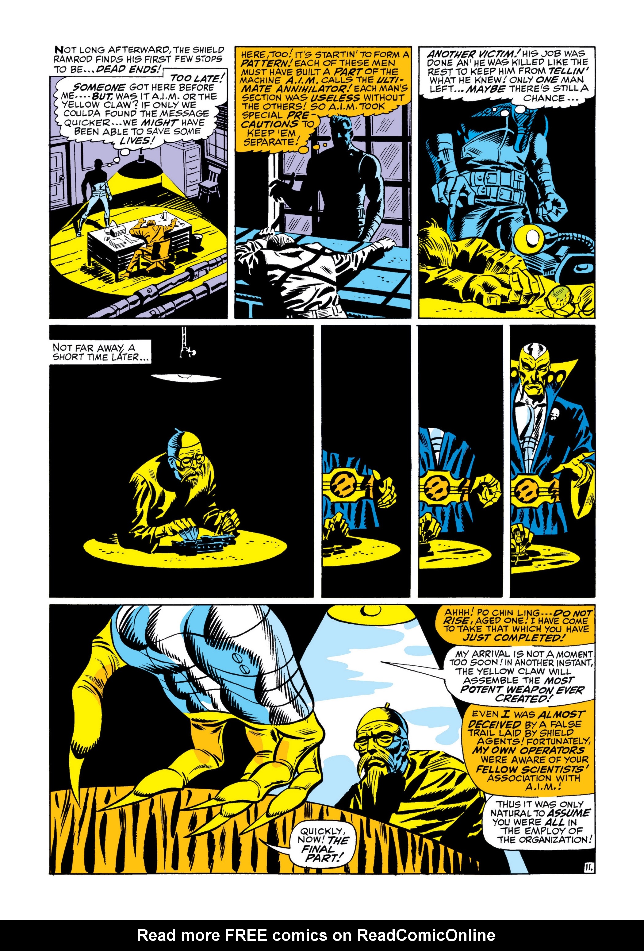 Read online Marvel Masterworks: Nick Fury, Agent of S.H.I.E.L.D. comic -  Issue # TPB 2 (Part 2) - 37