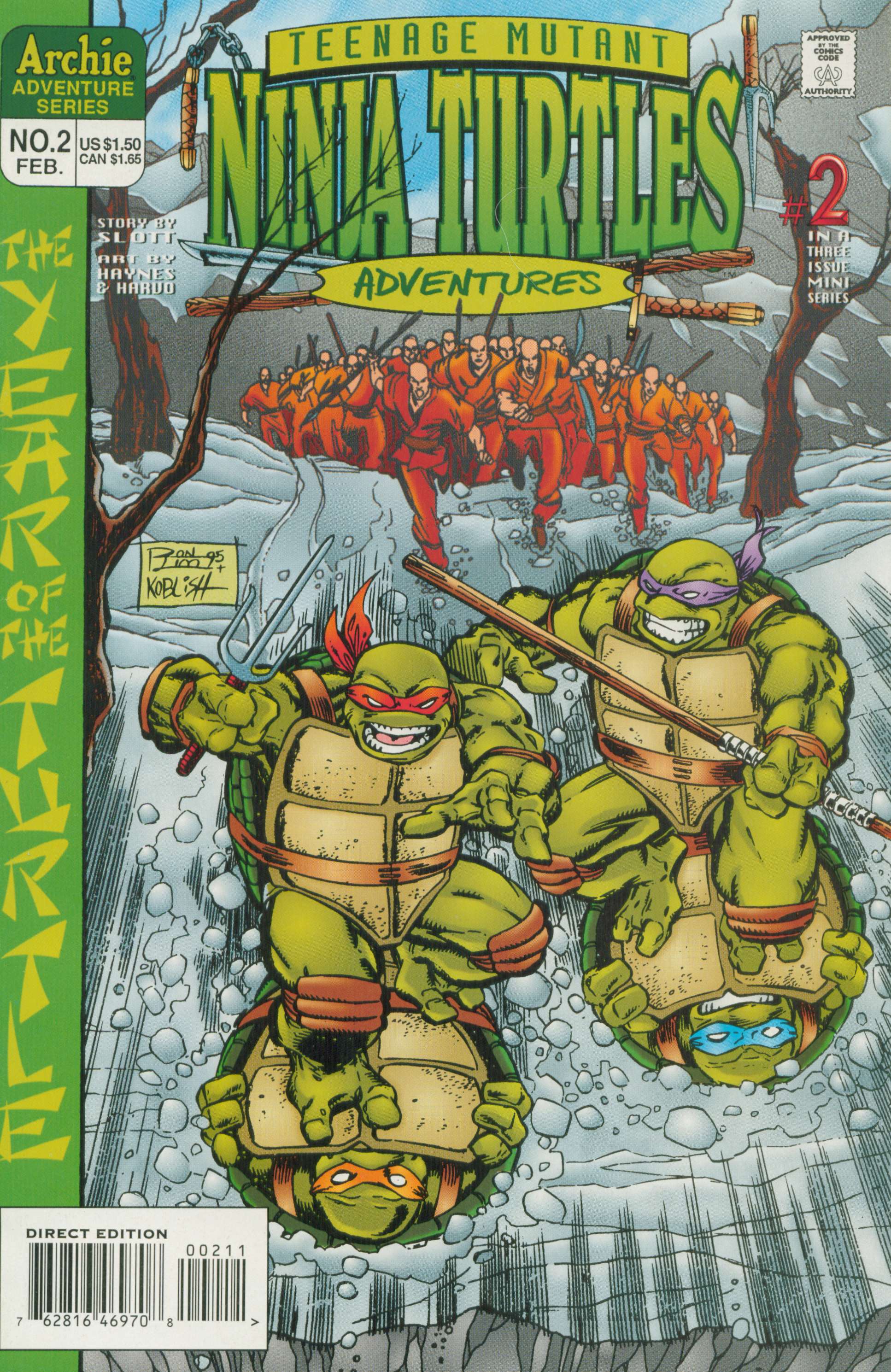 Read online Teenage Mutant Ninja Turtles Adventures (1996) comic -  Issue #2 - 1