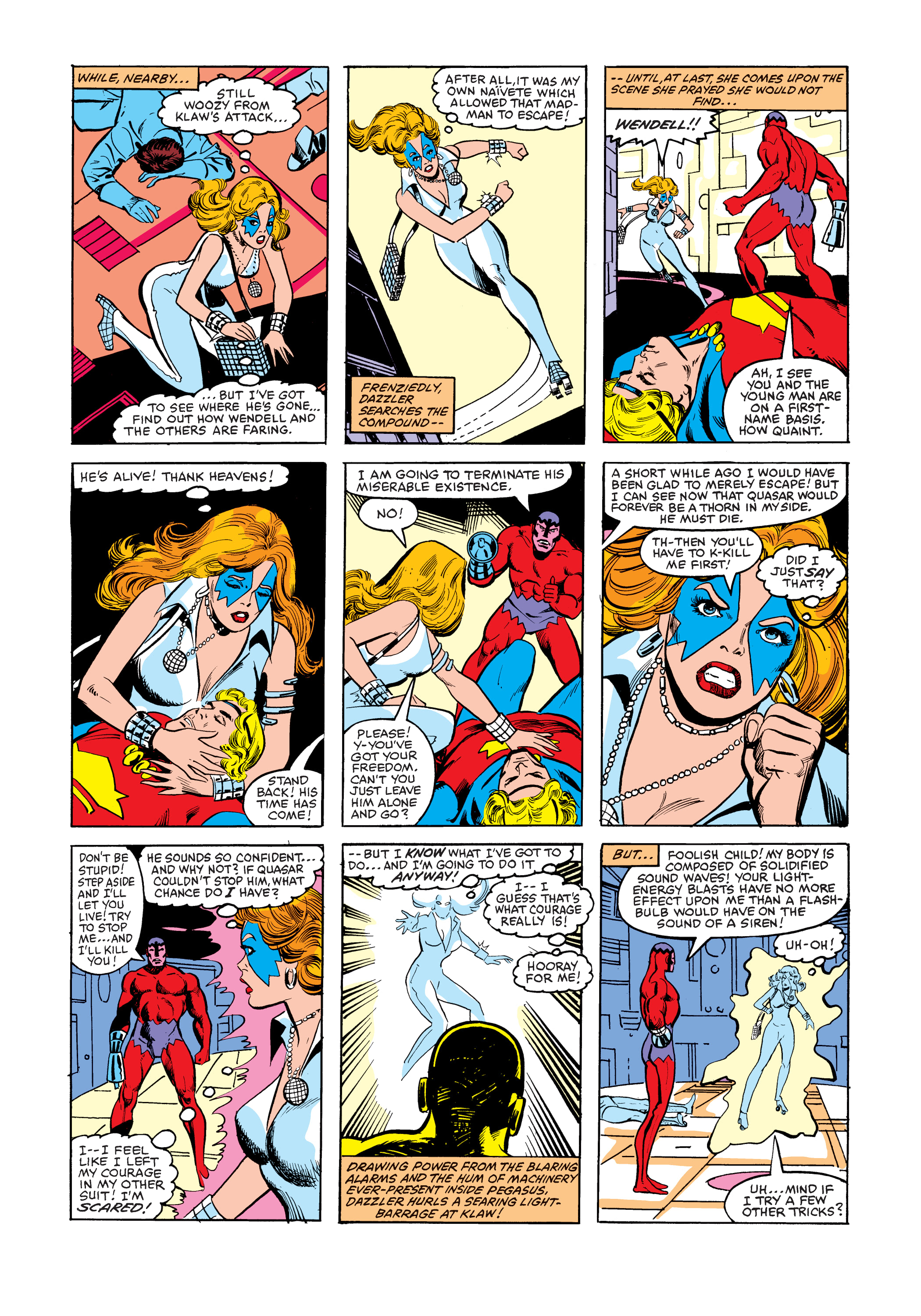 Read online Marvel Masterworks: Dazzler comic -  Issue # TPB 1 (Part 3) - 63