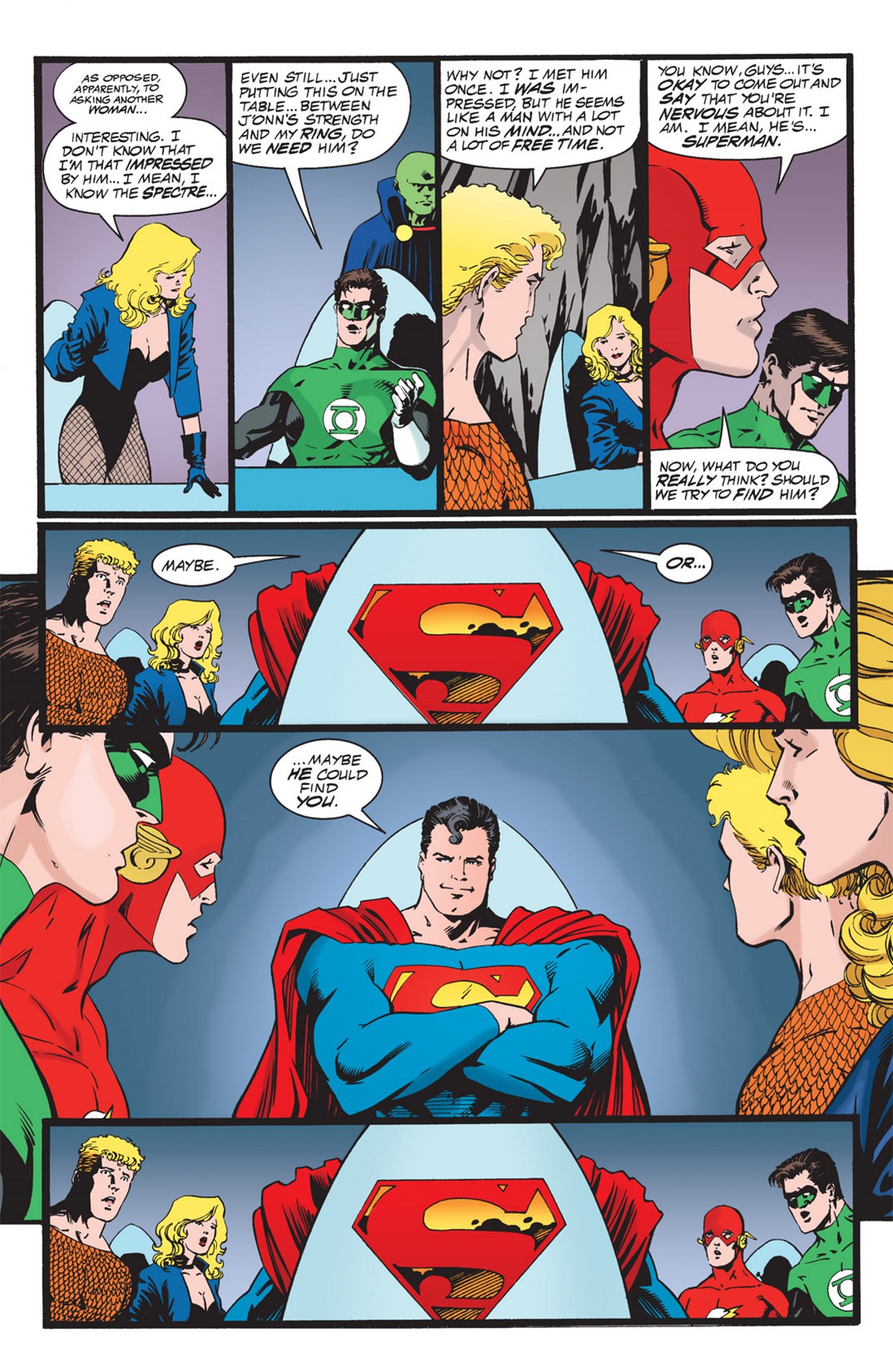 Read online JLA: Year One comic -  Issue #3 - 19