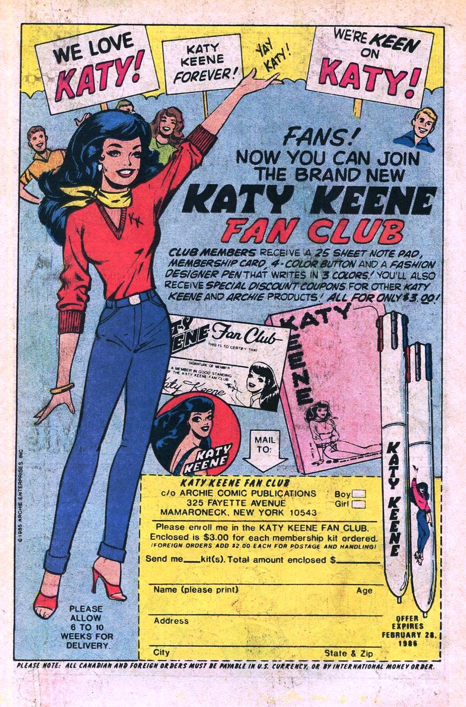 Read online Katy Keene (1983) comic -  Issue #11 - 13