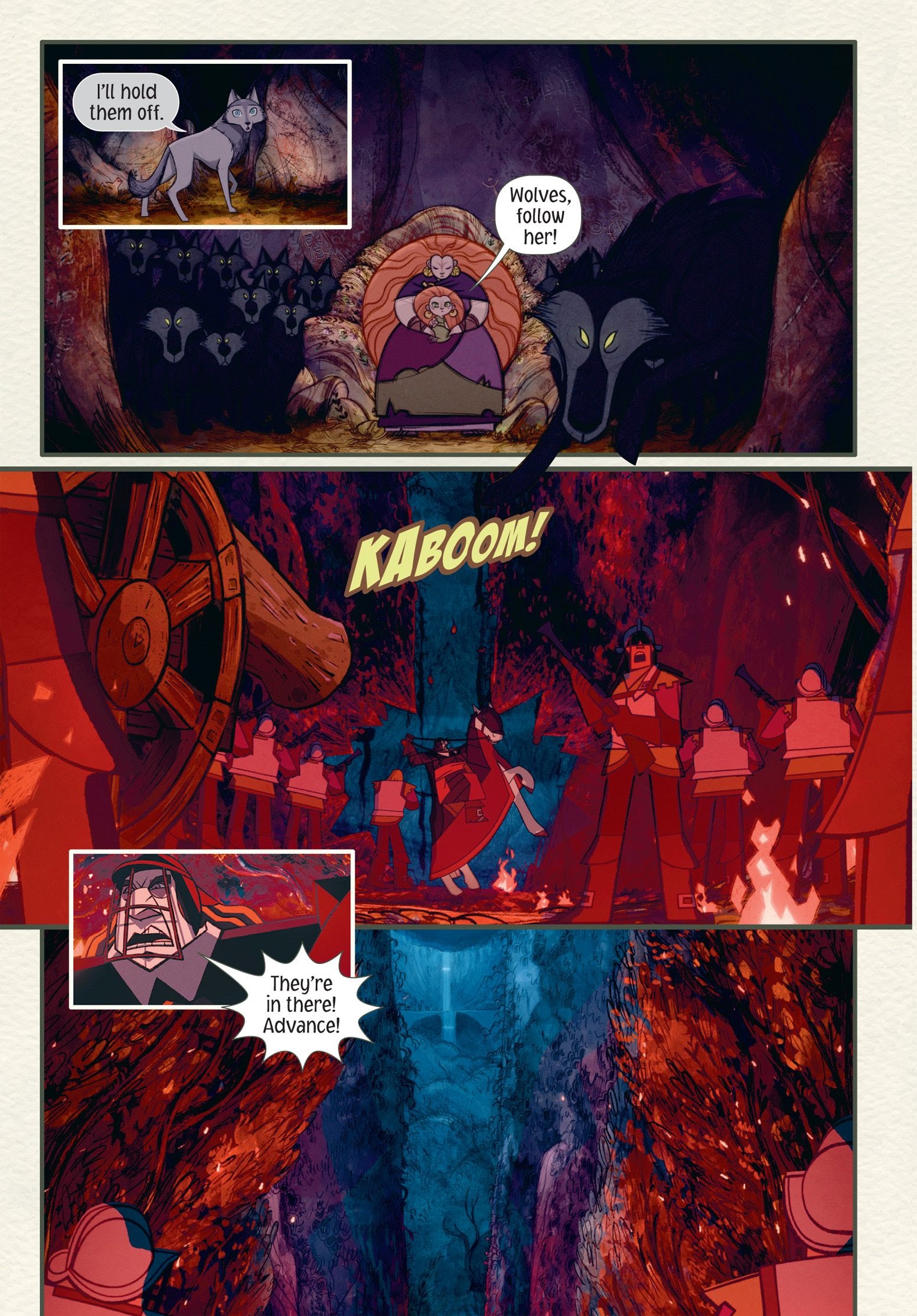 Read online Wolfwalkers: The Graphic Novel comic -  Issue # TPB (Part 3) - 29