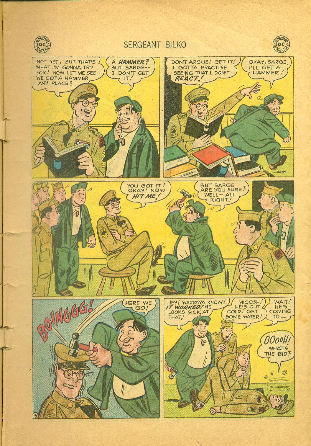 Read online Sergeant Bilko comic -  Issue #1 - 7