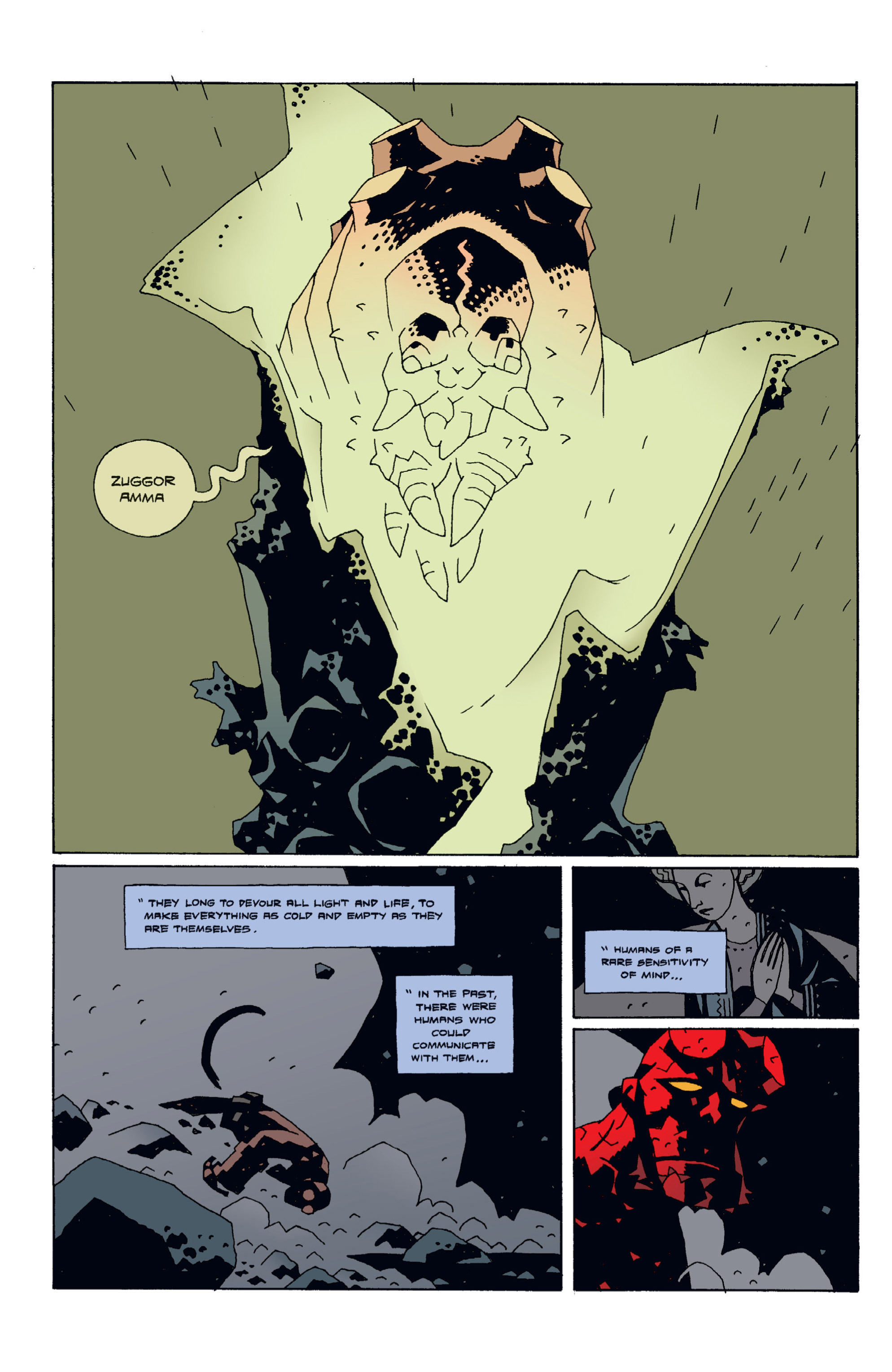 Read online Hellboy comic -  Issue #5 - 87