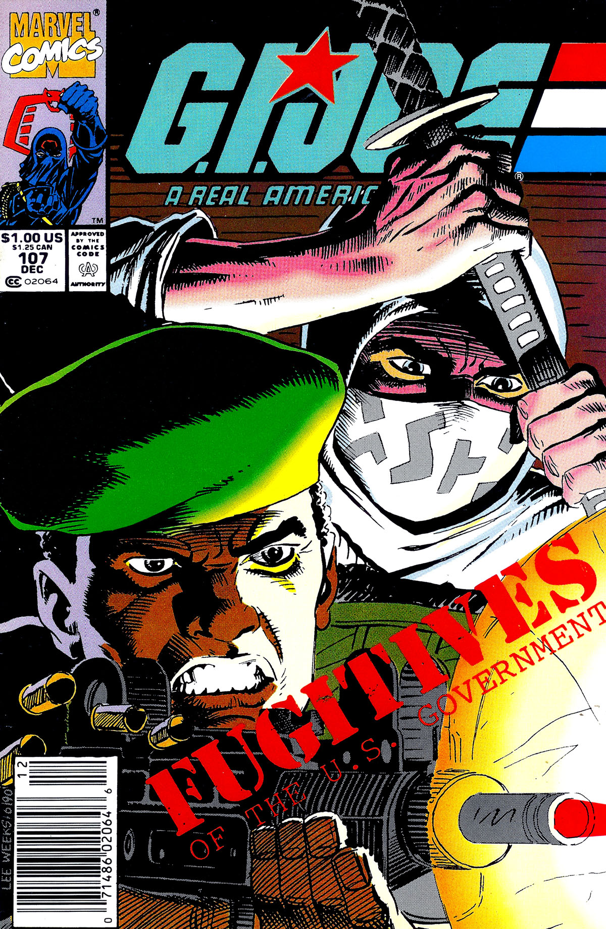 Read online G.I. Joe: A Real American Hero comic -  Issue #107 - 1