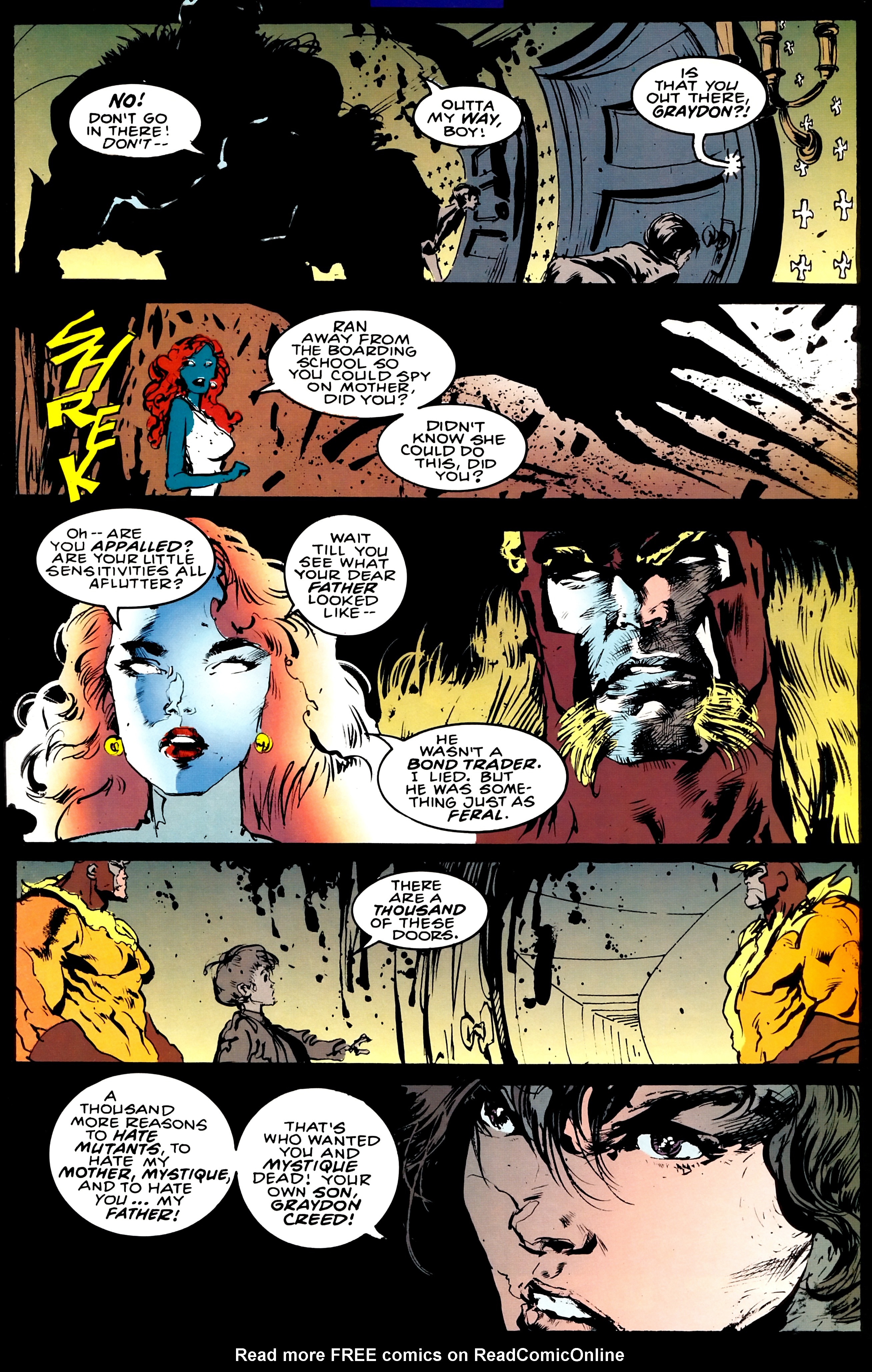 Read online Sabretooth comic -  Issue #4 - 20