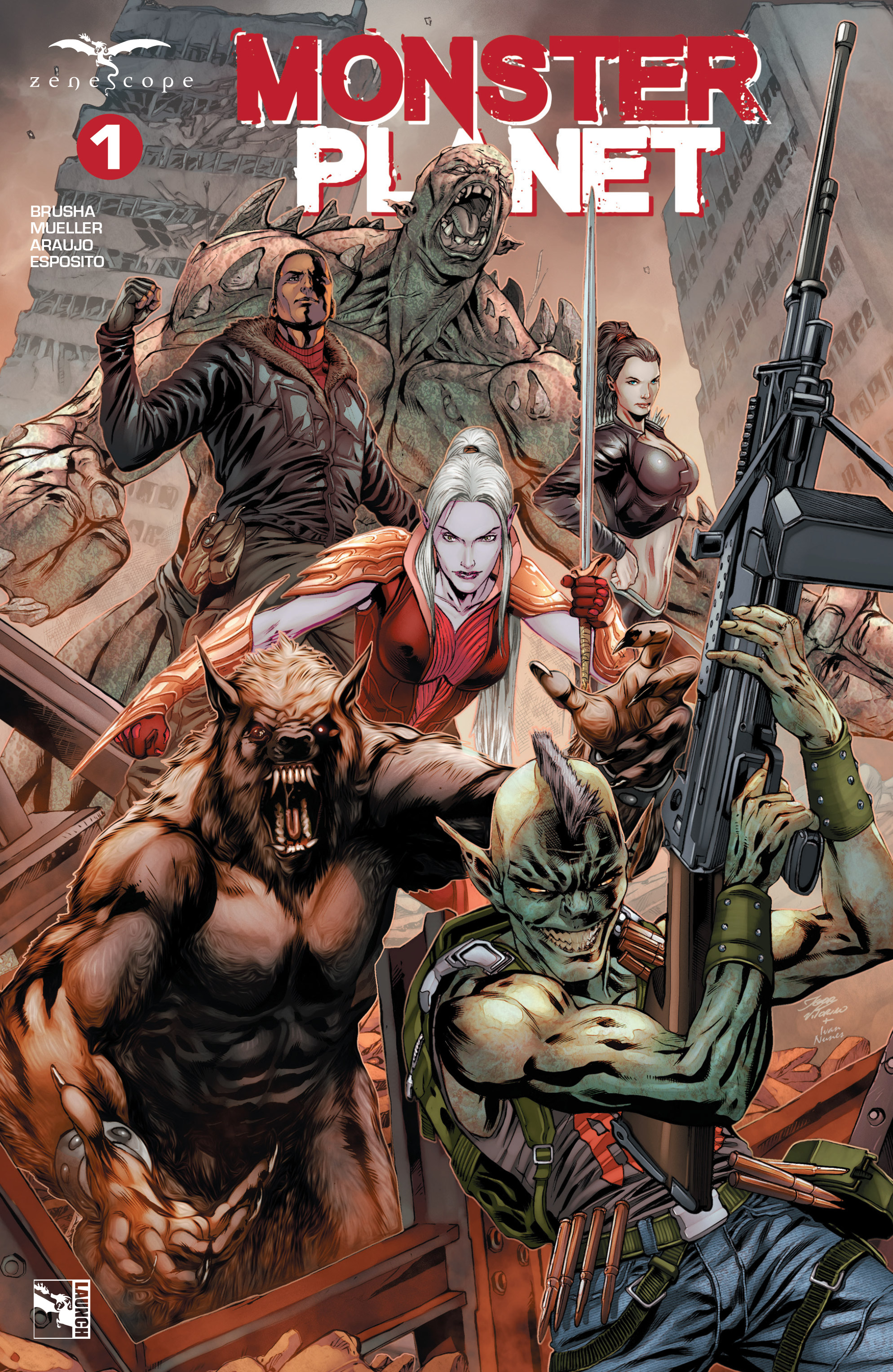 Read online Monster Planet comic -  Issue #1 - 1