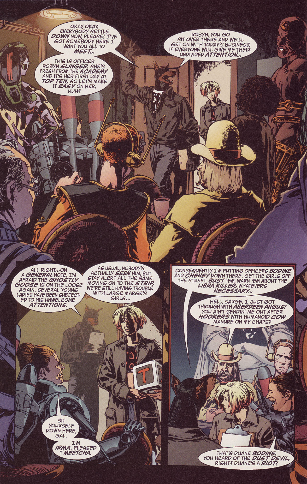 Read online Top 10 comic -  Issue #1 - 8