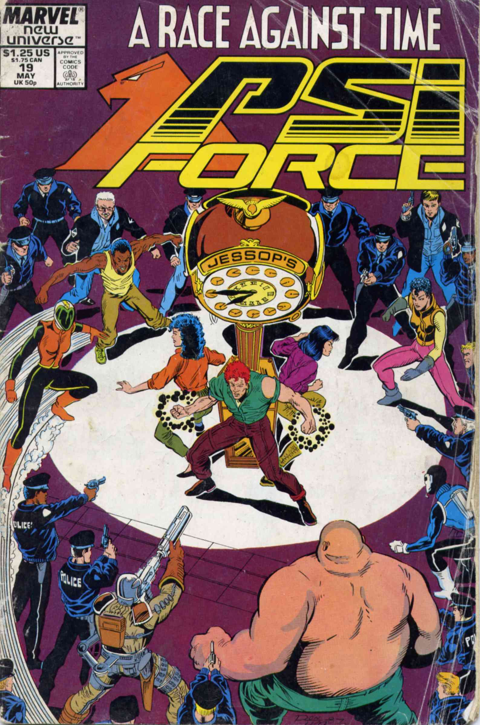 Read online Psi-Force comic -  Issue #19 - 1