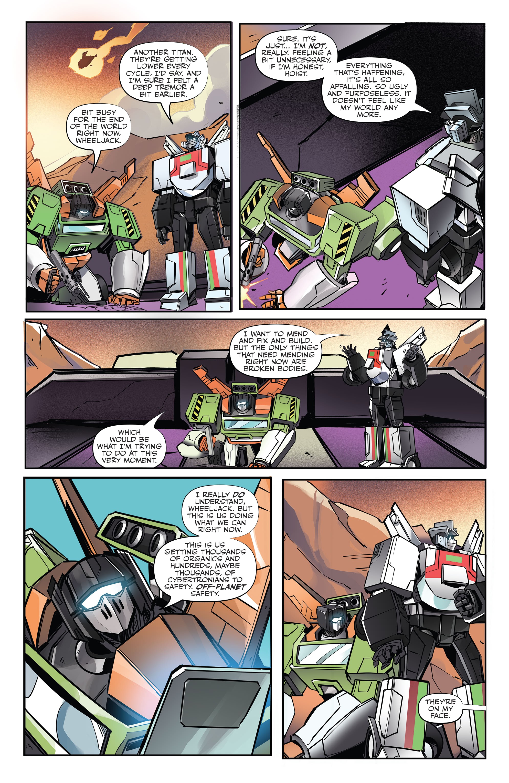 Read online Transformers: Escape comic -  Issue #3 - 17