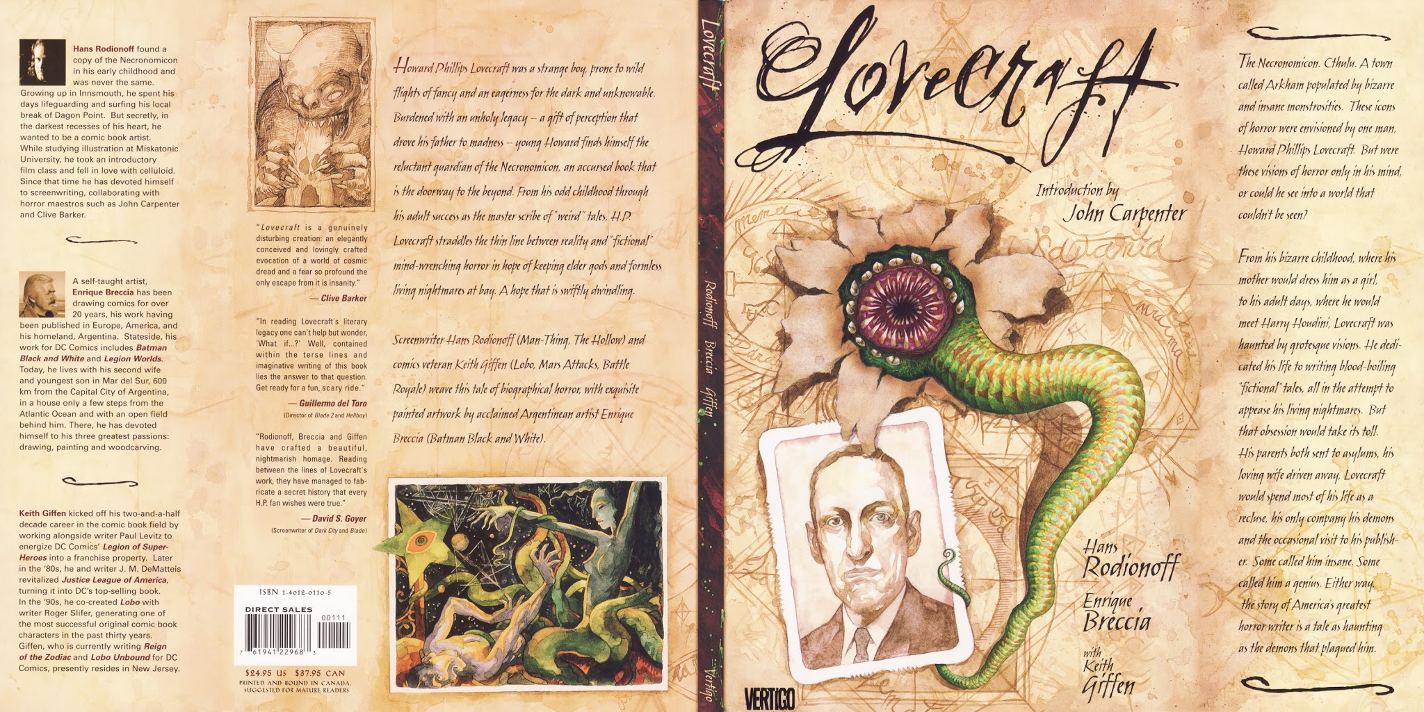 Read online Lovecraft comic -  Issue # TPB - 1