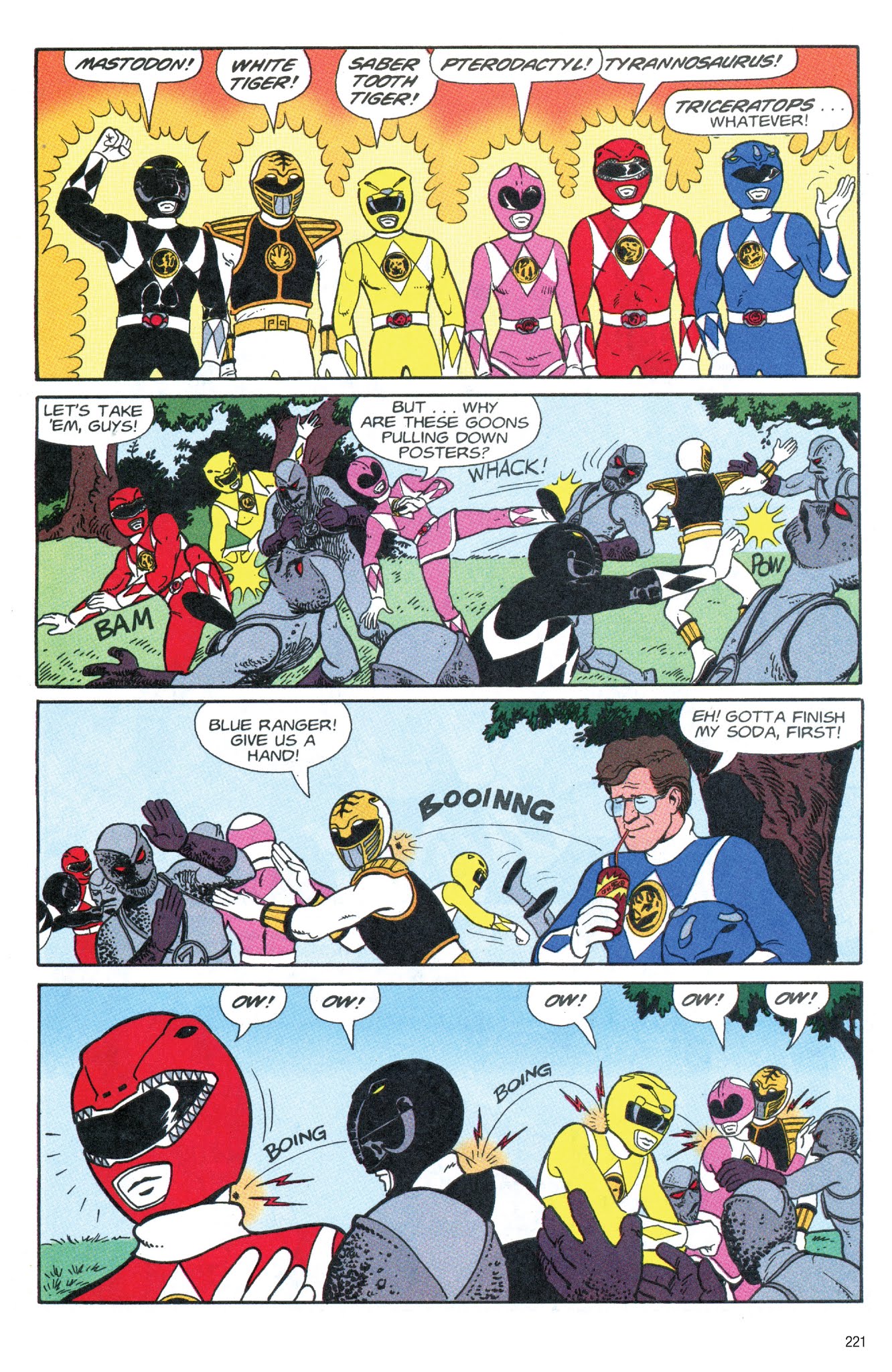 Read online Mighty Morphin Power Rangers Archive comic -  Issue # TPB 1 (Part 3) - 21