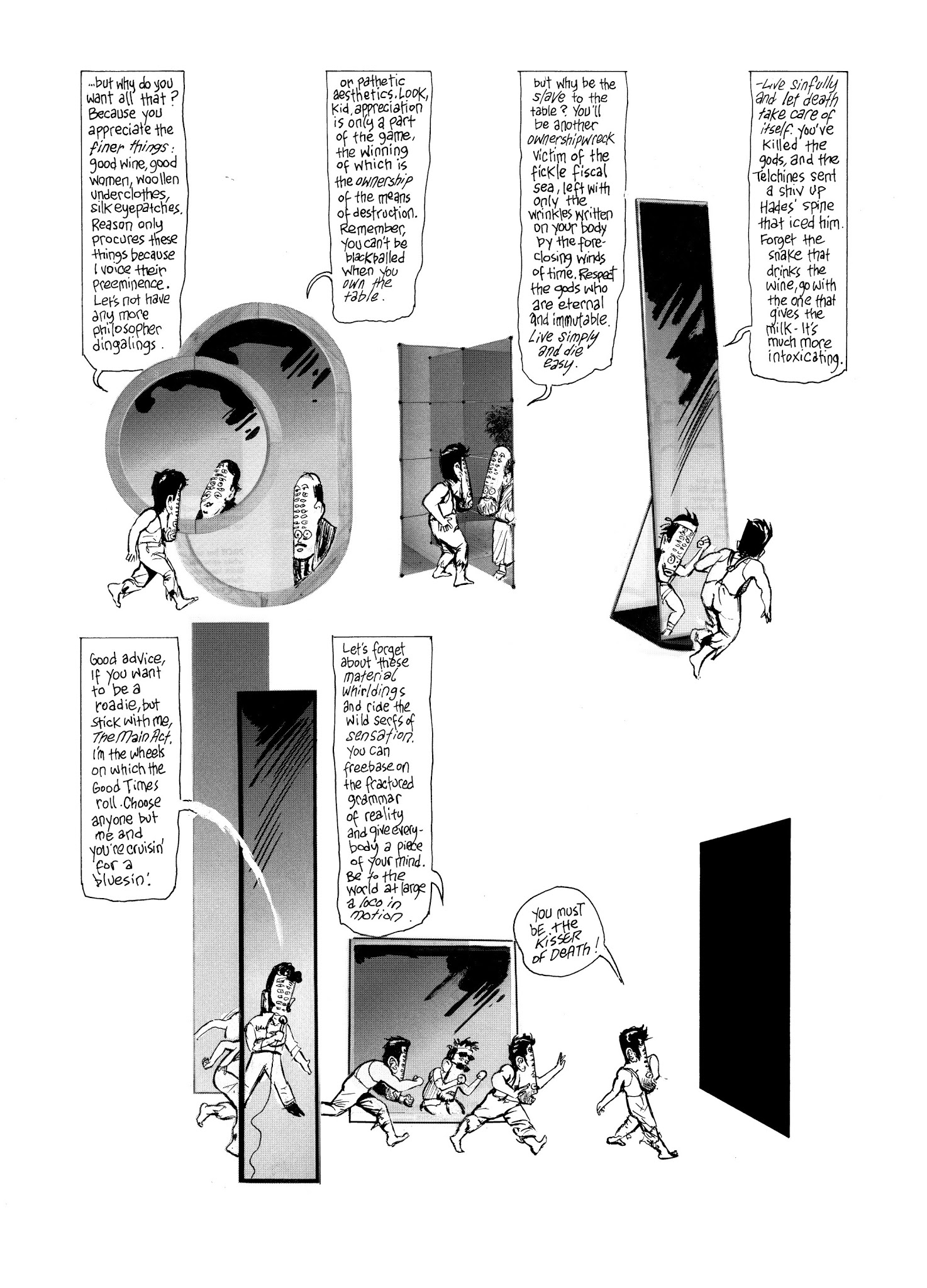 Read online Eddie Campbell's Bacchus comic -  Issue # TPB 2 - 219