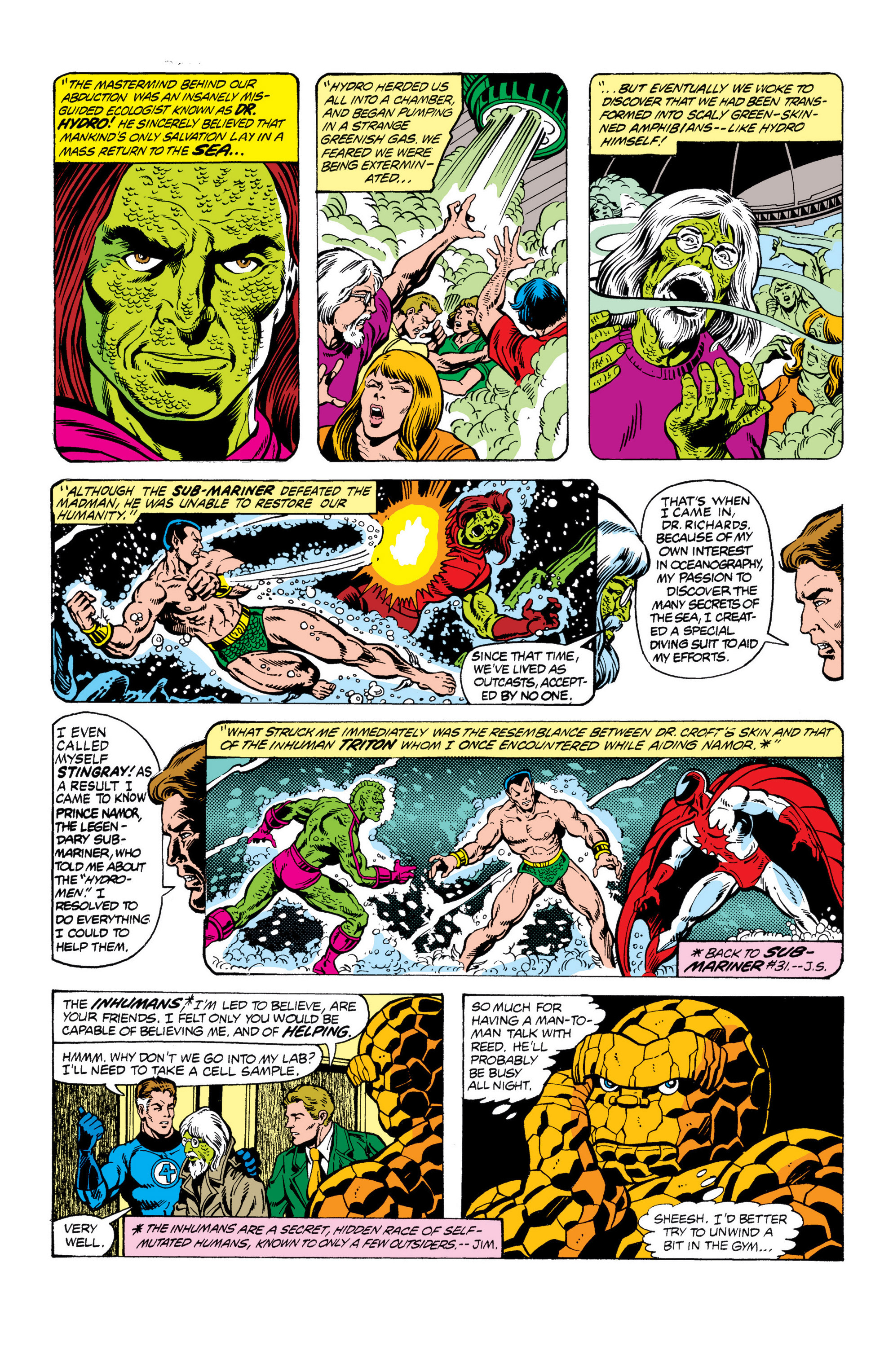 Read online Thing: The Serpent Crown Affair comic -  Issue # TPB - 9
