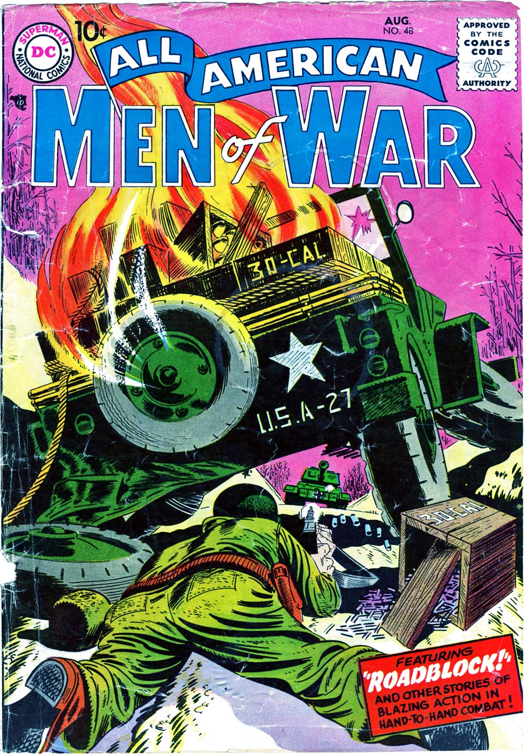 Read online All-American Men of War comic -  Issue #48 - 1
