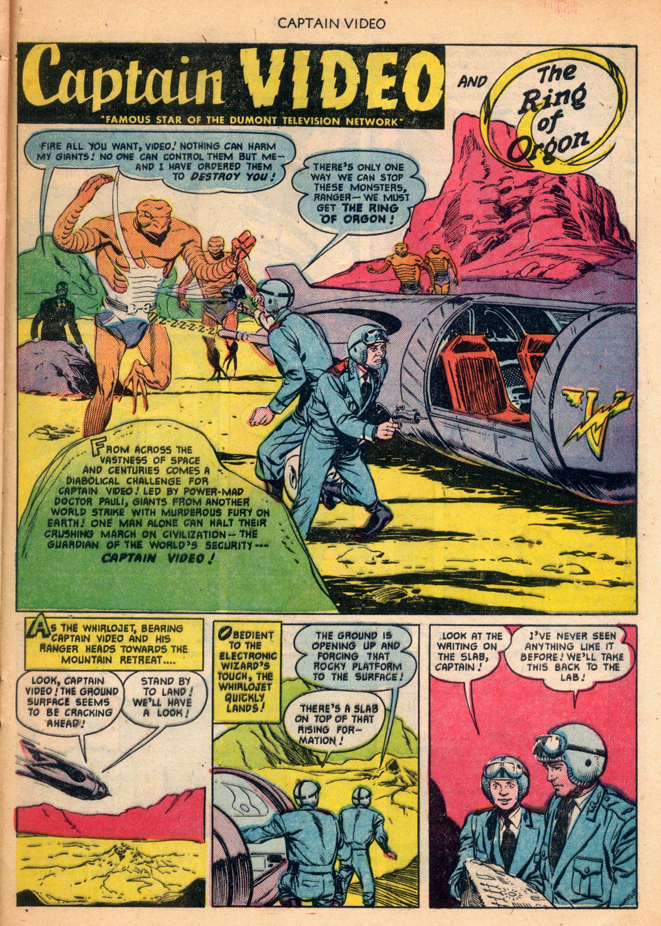 Read online Captain Video comic -  Issue #4 - 33
