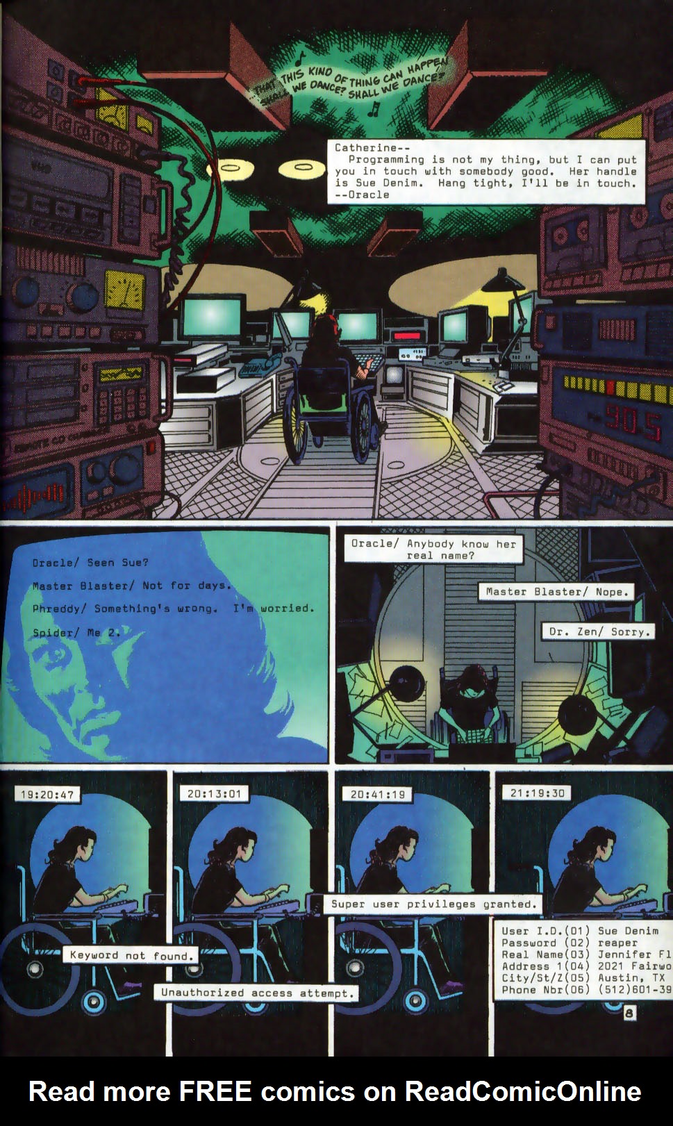 Read online The Hacker Files comic -  Issue #5 - 9