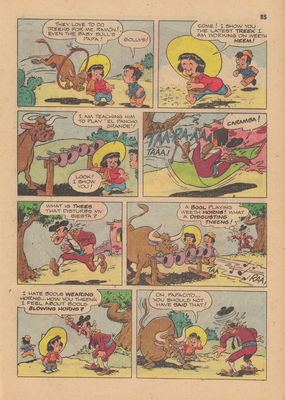 Read online Bugs Bunny's Christmas Funnies comic -  Issue # TPB 2 - 87