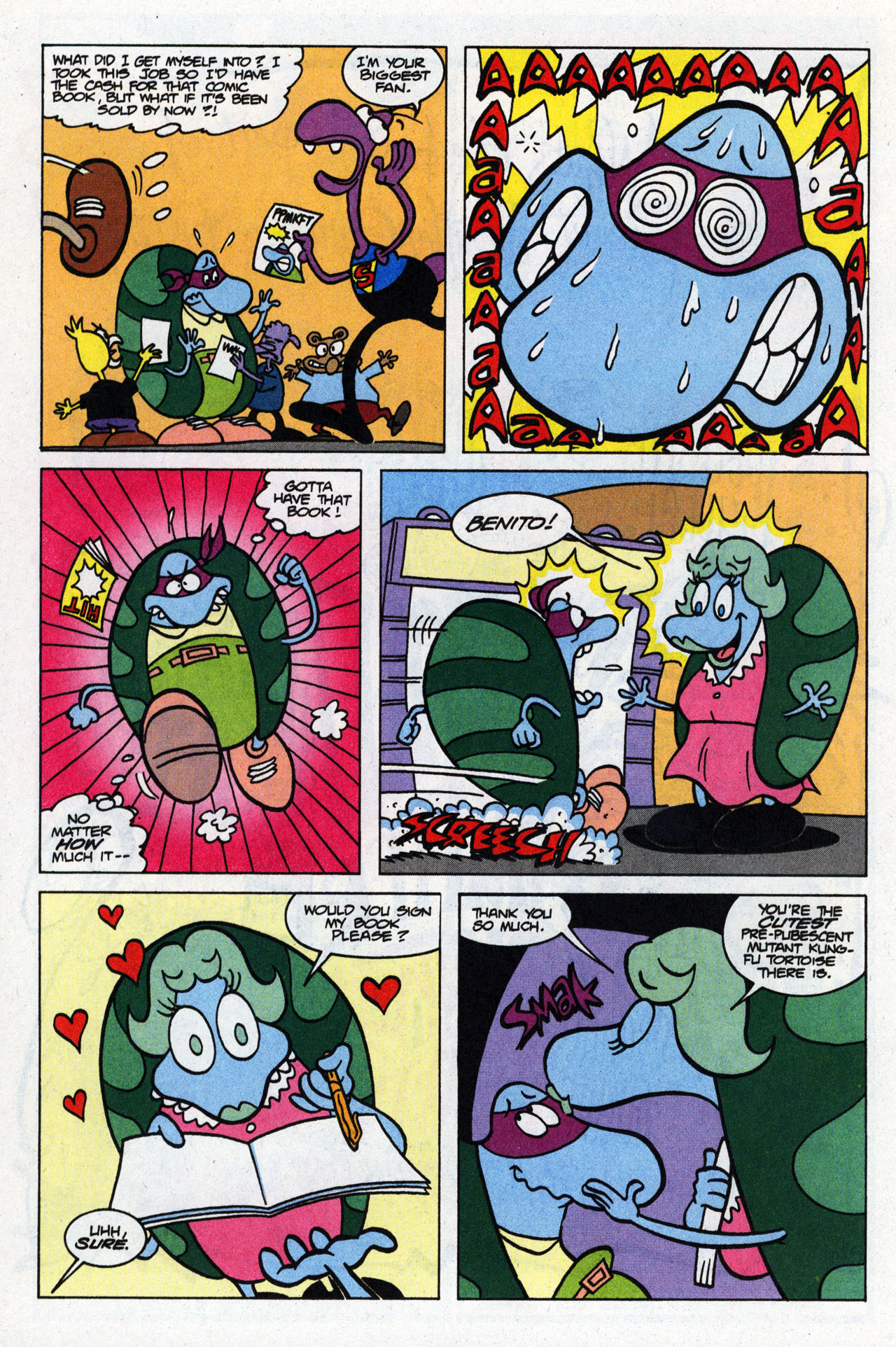 Read online Rocko's Modern Life comic -  Issue #7 - 11