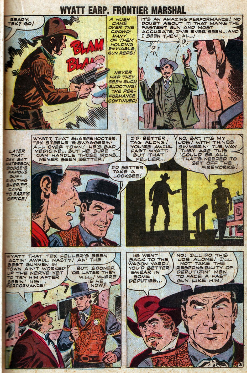 Read online Wyatt Earp Frontier Marshal comic -  Issue #21 - 36