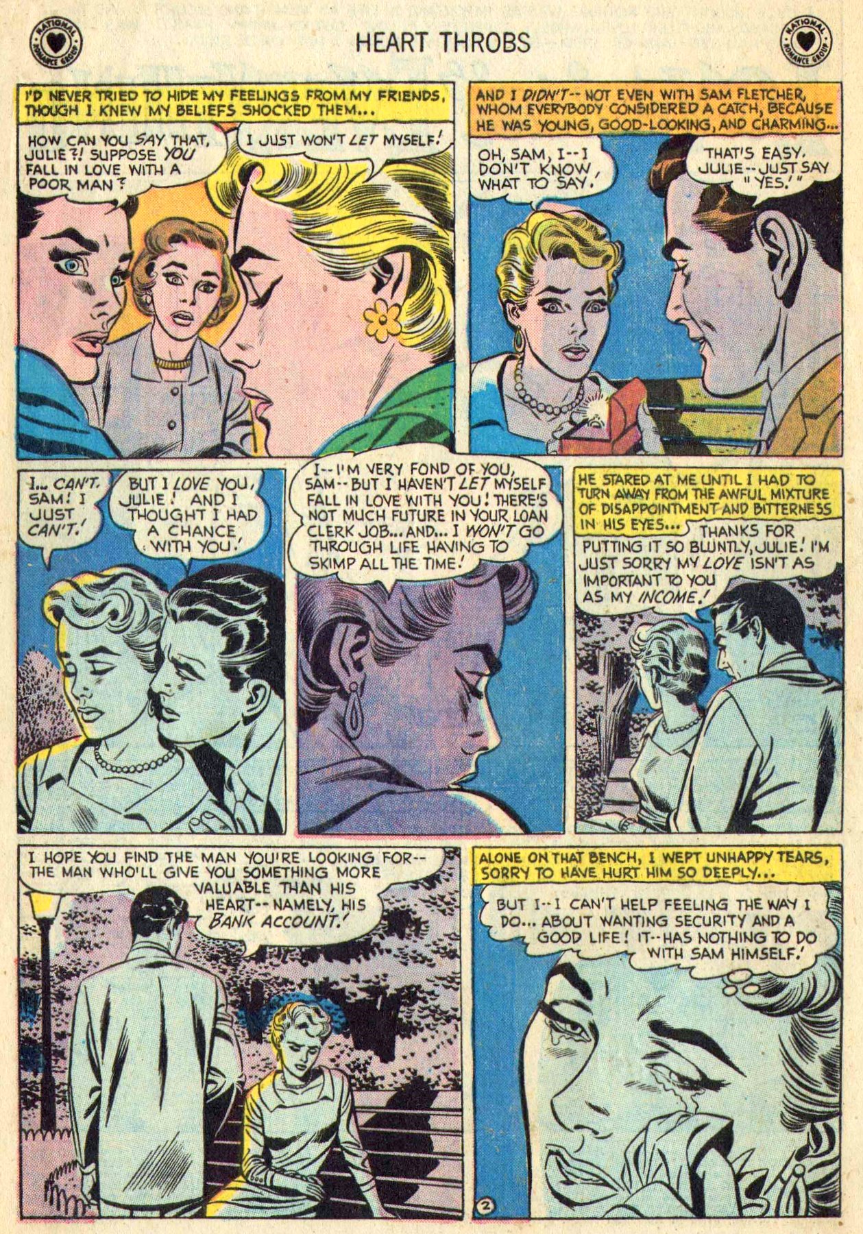 Read online Heart Throbs comic -  Issue #49 - 4