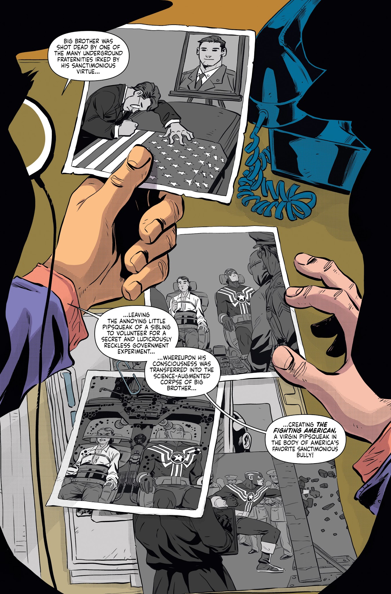 Read online Fighting American: The Ties That Bind comic -  Issue #2 - 16