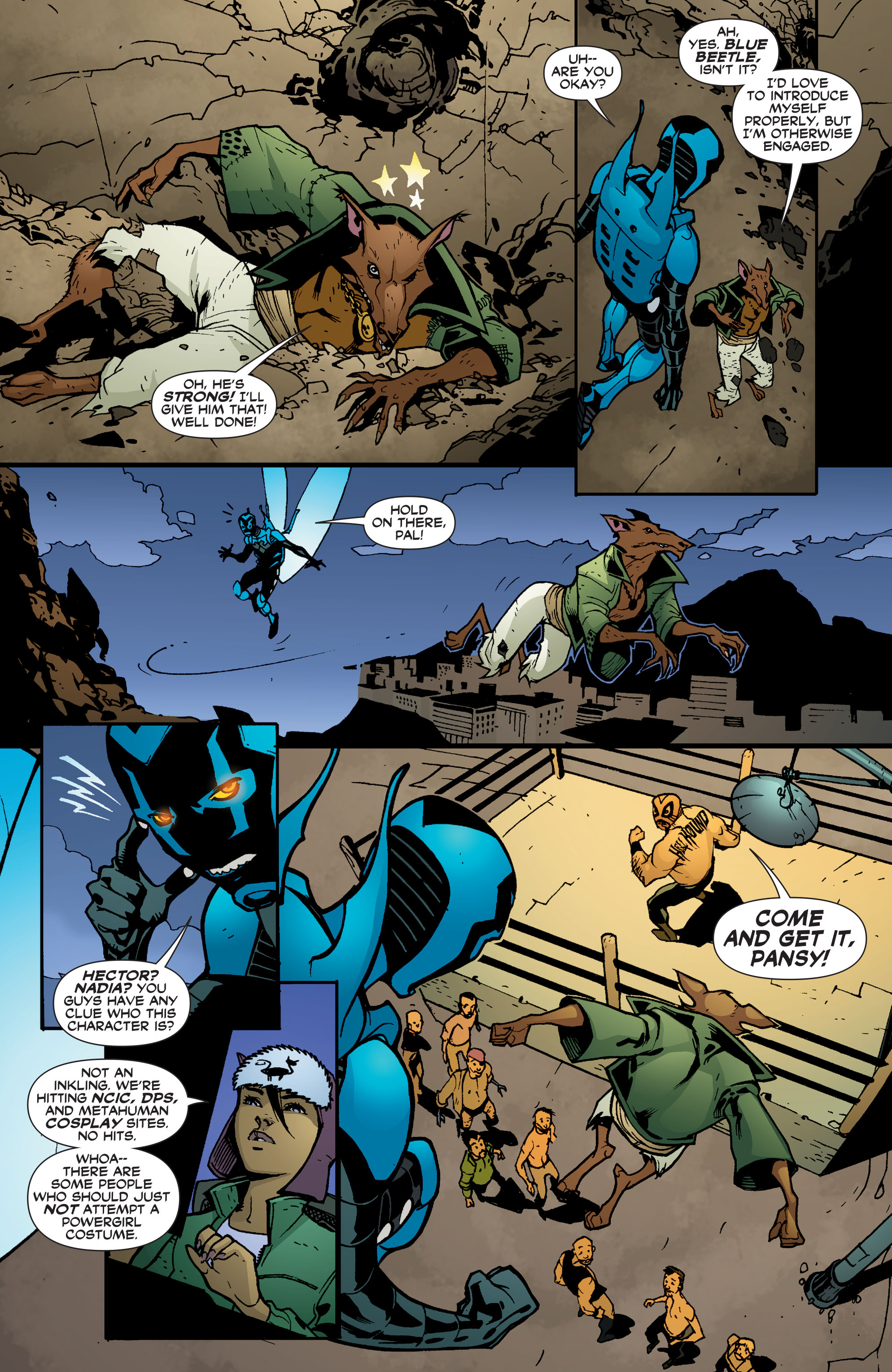 Read online Blue Beetle (2006) comic -  Issue #29 - 3