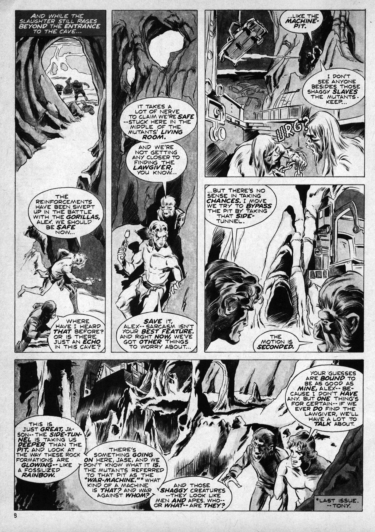 Read online Planet of the Apes comic -  Issue #3 - 8