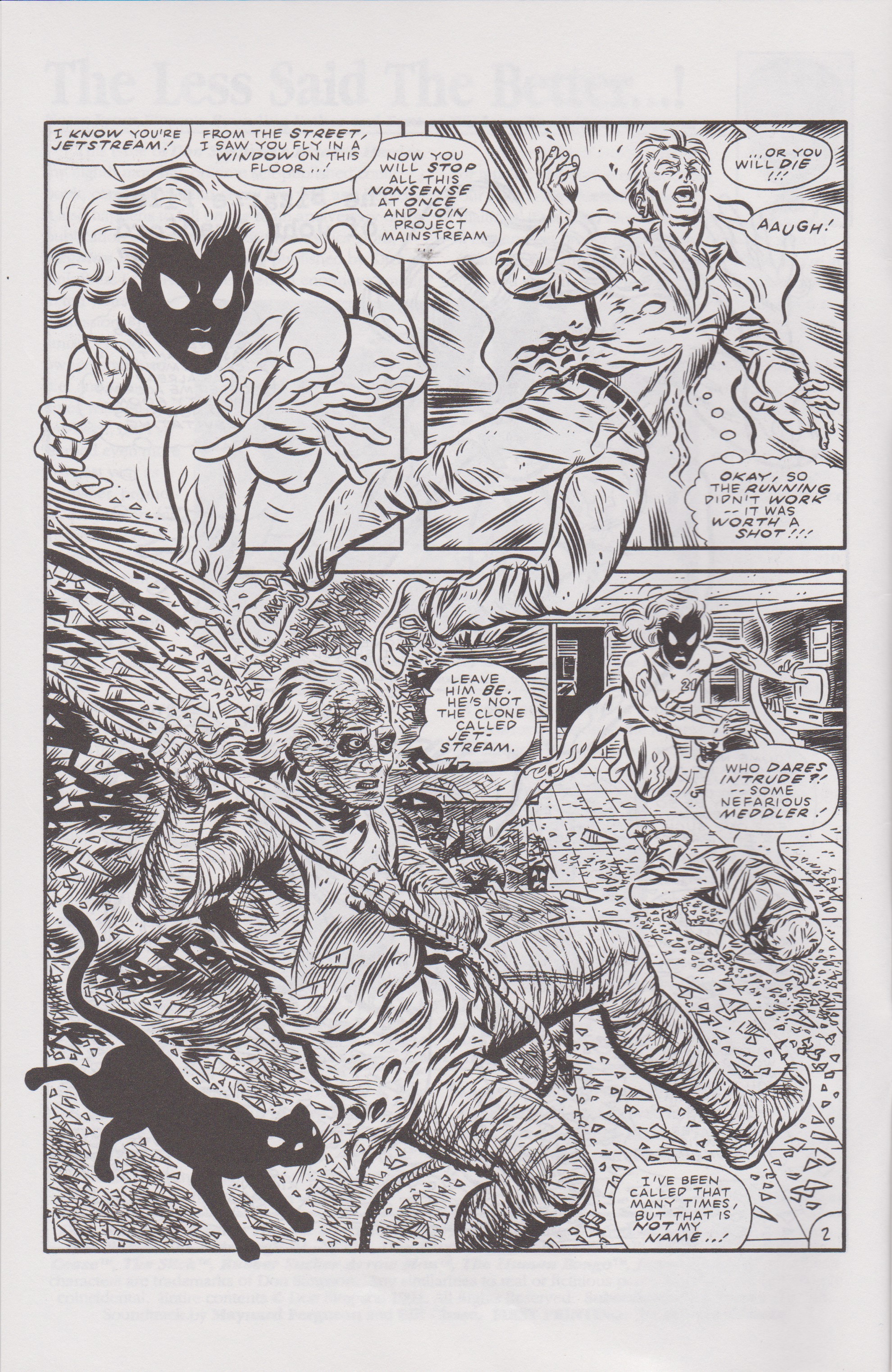 Read online Don Simpson's Bizarre Heroes comic -  Issue #8 - 4