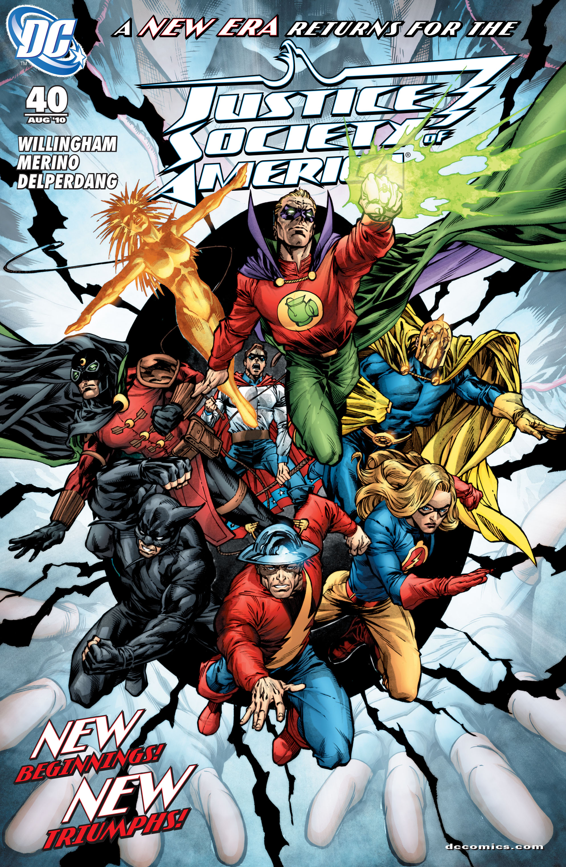 Read online Justice Society of America (2007) comic -  Issue #40 - 1