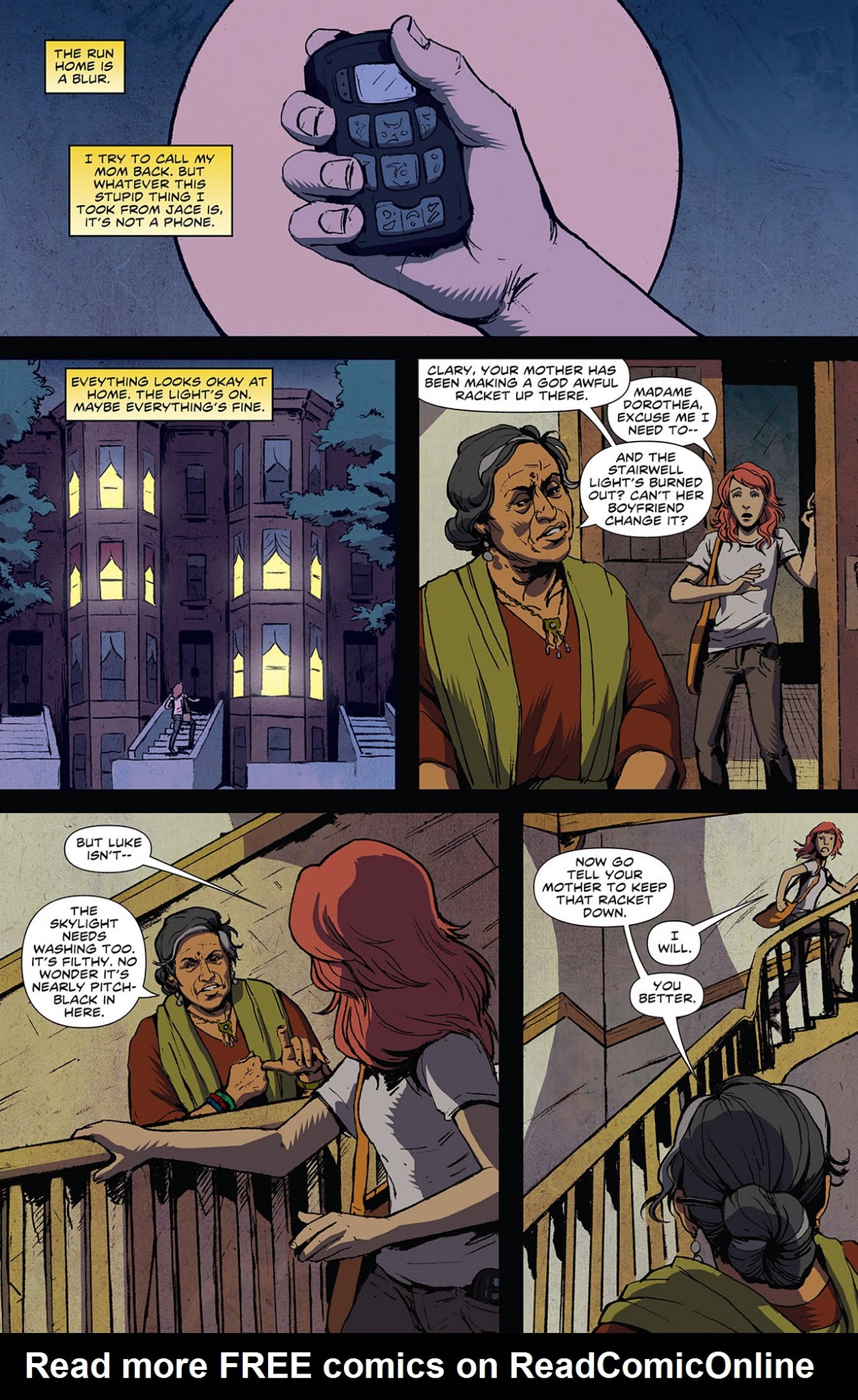 Read online The Mortal Instruments: City of Bones comic -  Issue #1 - 26