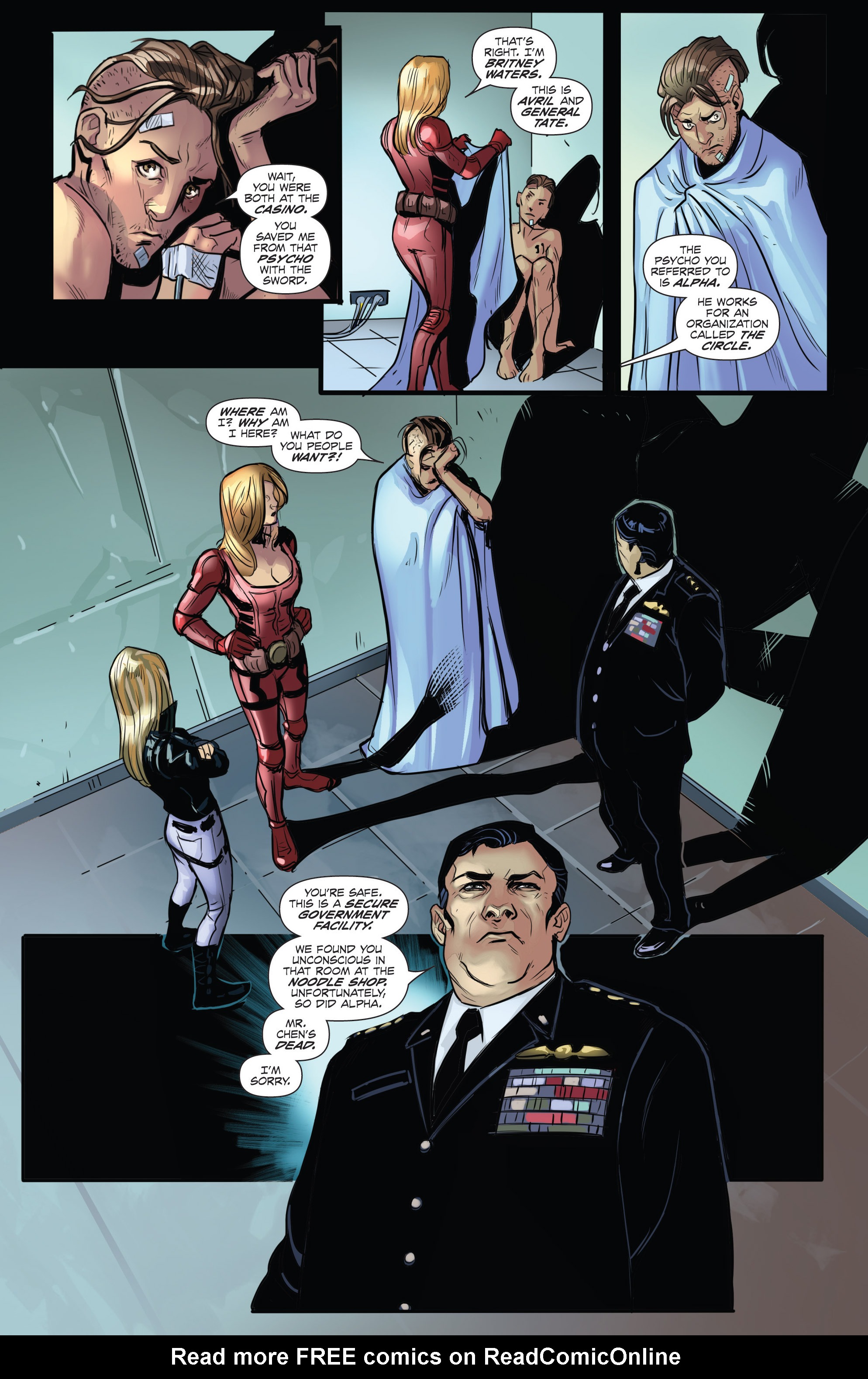 Read online Red Agent comic -  Issue #3 - 19