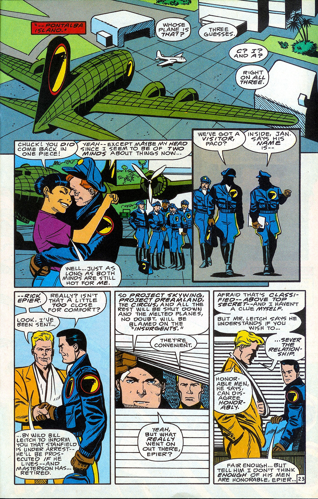 Read online Blackhawk (1989) comic -  Issue #16 - 29