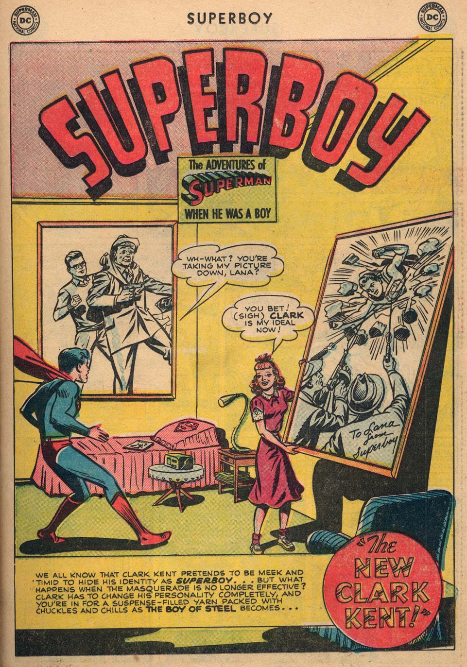 Read online Superboy (1949) comic -  Issue #22 - 29