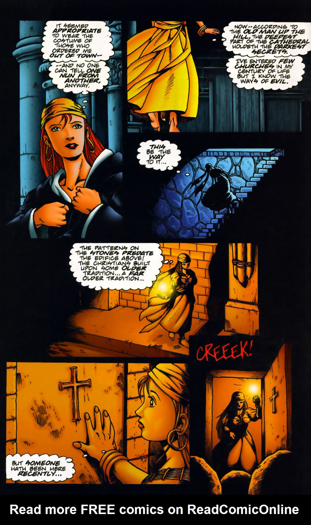 Read online Warrior Nun Areala: Scorpio Rose comic -  Issue #1 - 16