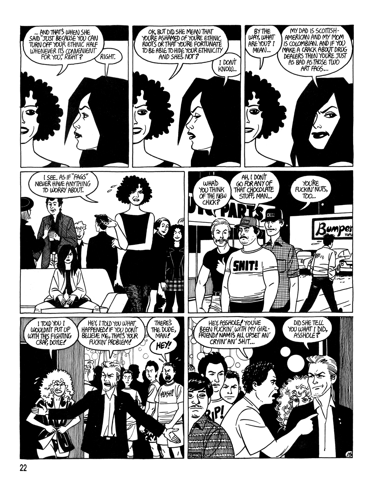 Read online Love and Rockets (1982) comic -  Issue #34 - 24