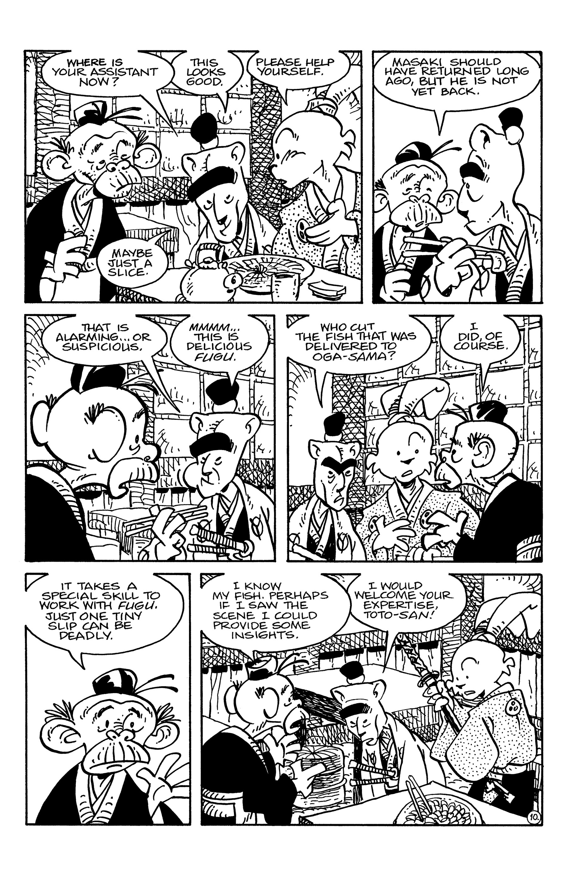 Read online Usagi Yojimbo (1996) comic -  Issue #160 - 12