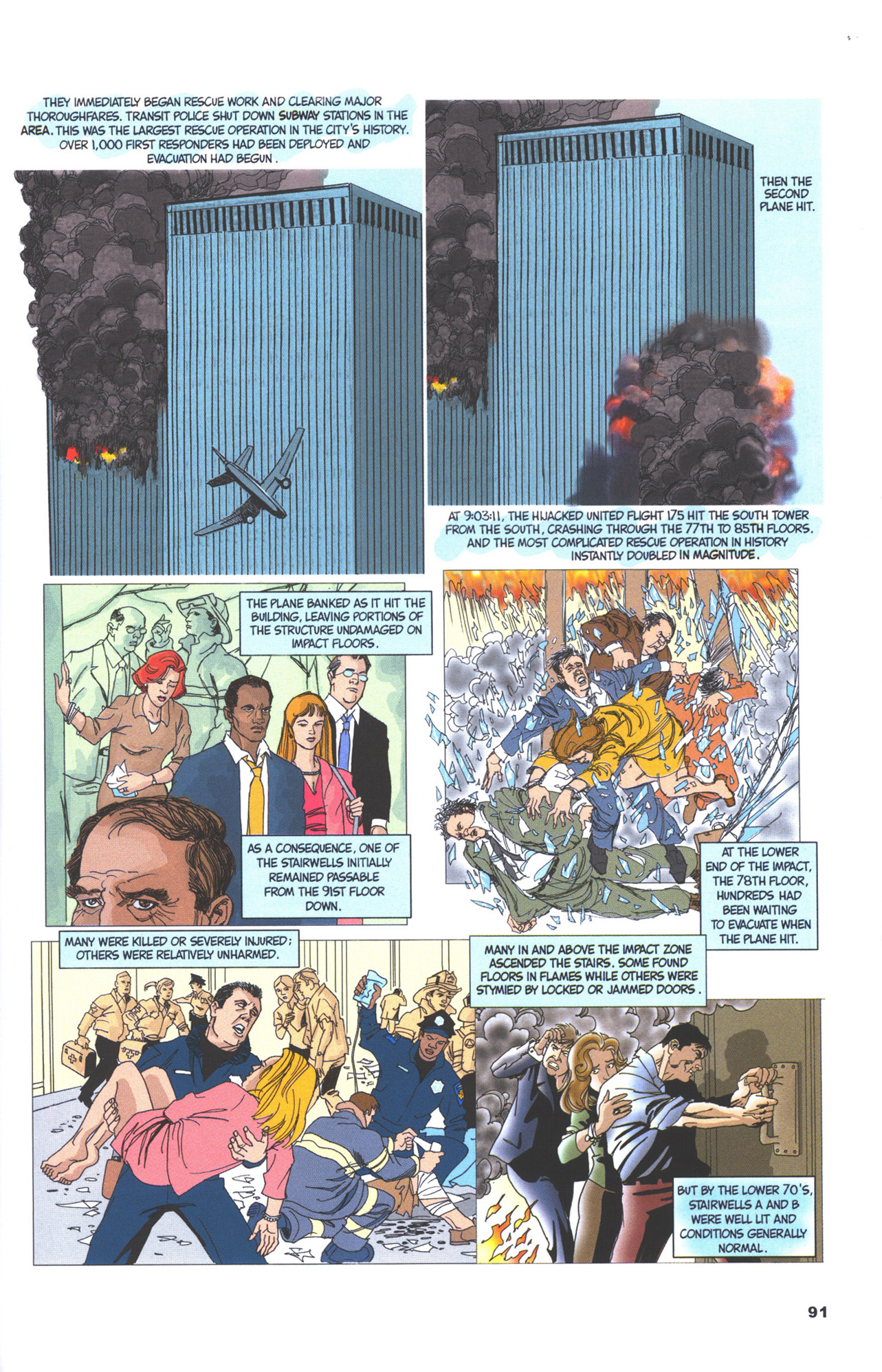 Read online The 9/11 Report comic -  Issue # TPB - 95